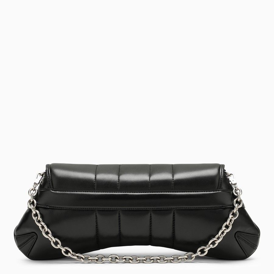 Gucci o1d2blof0824 Size: OS / Horsebit Chain Medium Bag in Black Size ONE SIZE - 3 Thumbnail