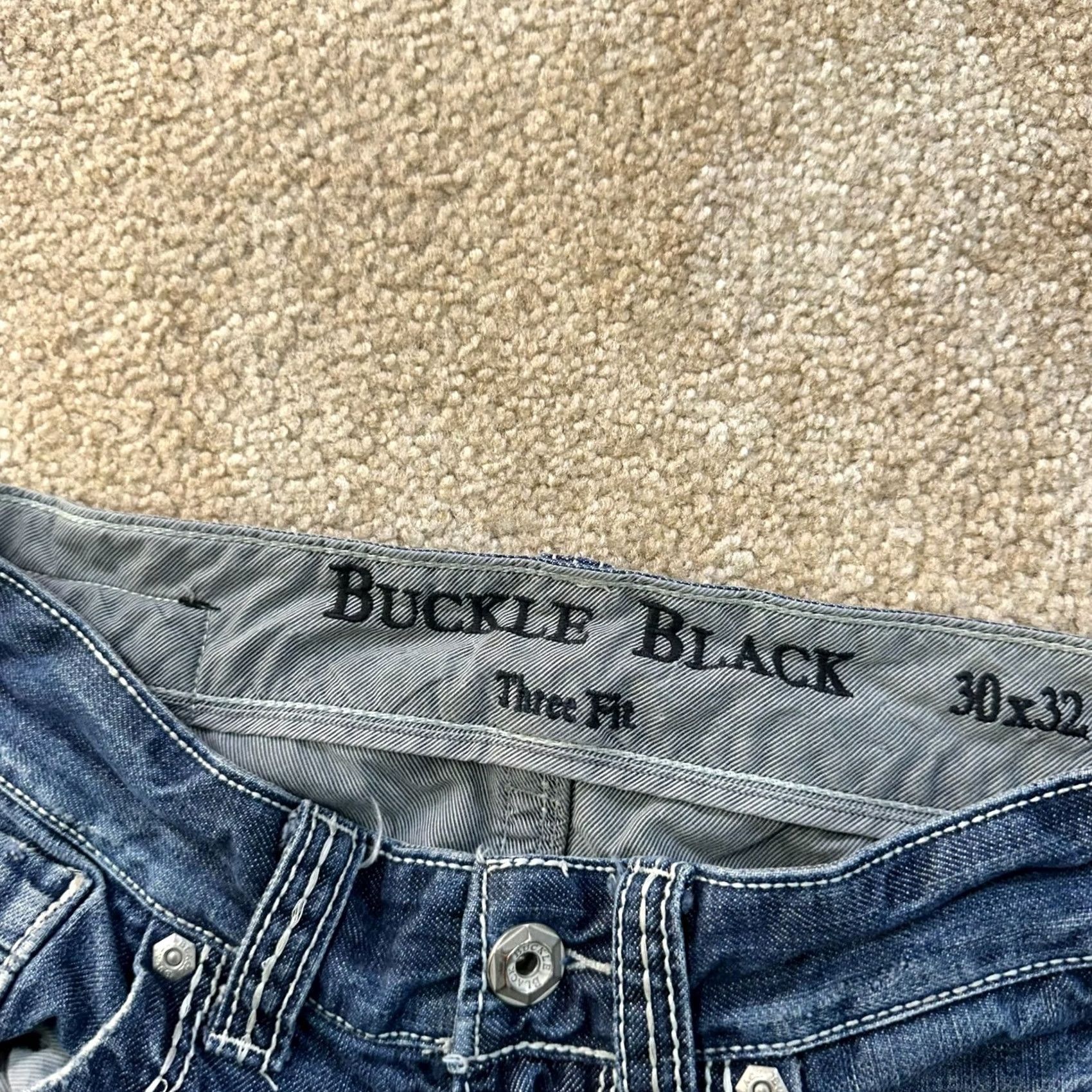 Buckle Black Buckle Black Jeans Women's 30x32 Bootcut Denim Stretch Mid Rise 5-Pocket Blue Buckle Black Size 30" / US 8 / IT 44 - 4 Thumbnail