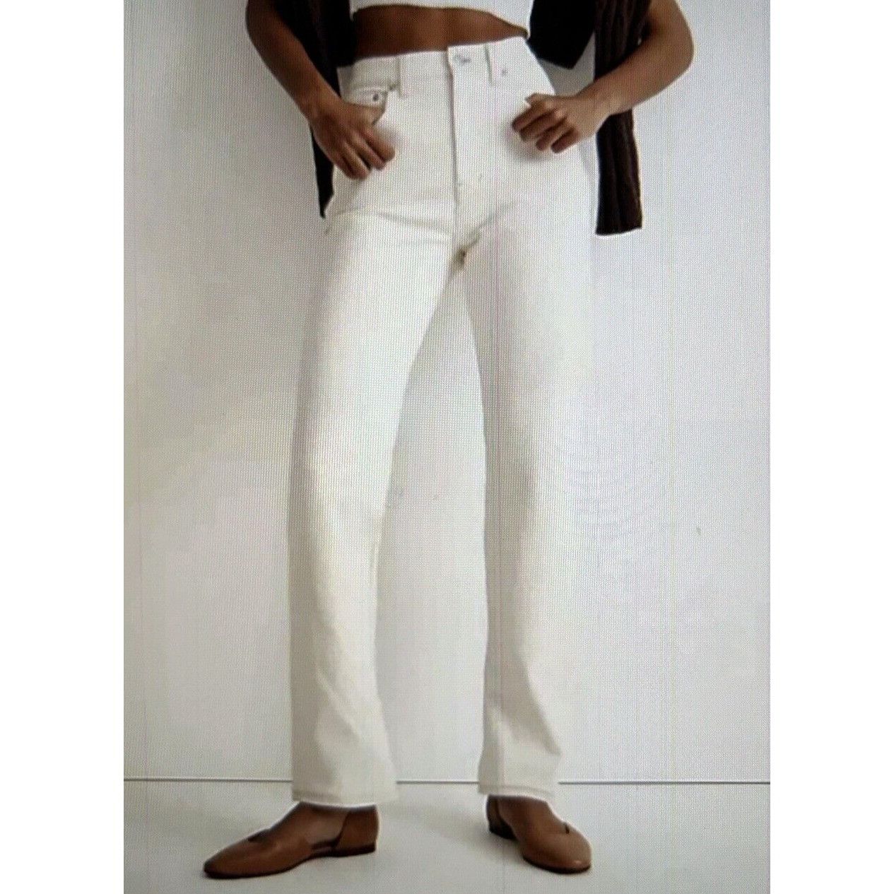 Madewell The '90s Straight Leg Jean in Vintage Canvas Color