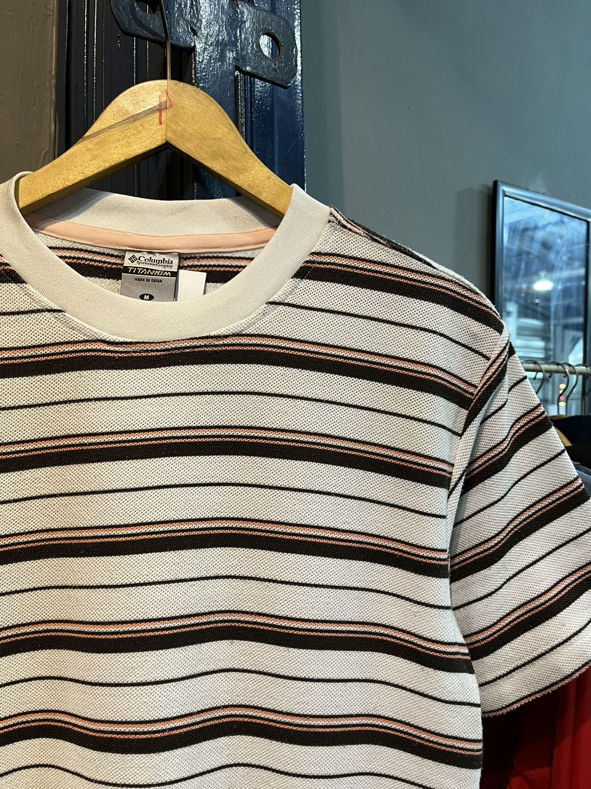 Columbia Columbia titanium stripe T-shirts Size US M / EU 48-50 / 2 - 2 Thumbnail