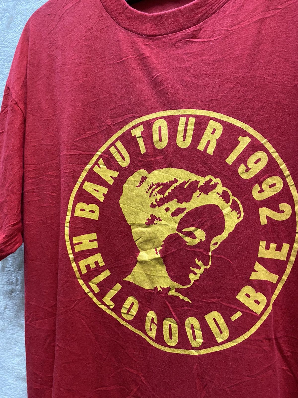 Band Tees × Japanese Brand × Vintage RARE VINTAGE BAKU TOUR 1992 Size US L / EU 52-54 / 3 - 3 Thumbnail