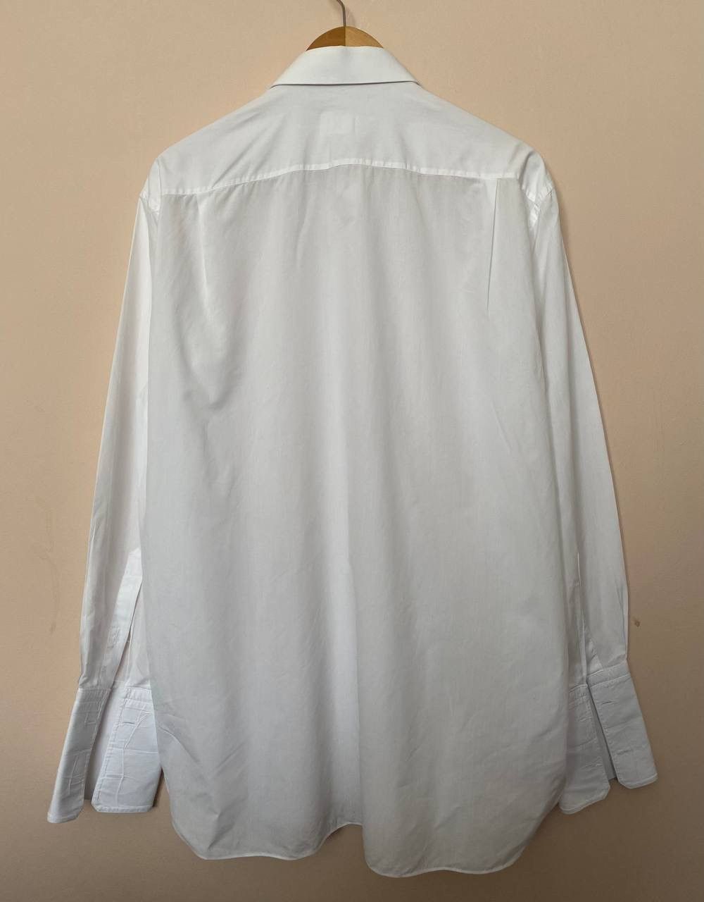Designer × Stefano Ricci 🤍Stefano Ricci For Saint-Phil White Cotton Shirt Size US L / EU 52-54 / 3 - 9 Thumbnail