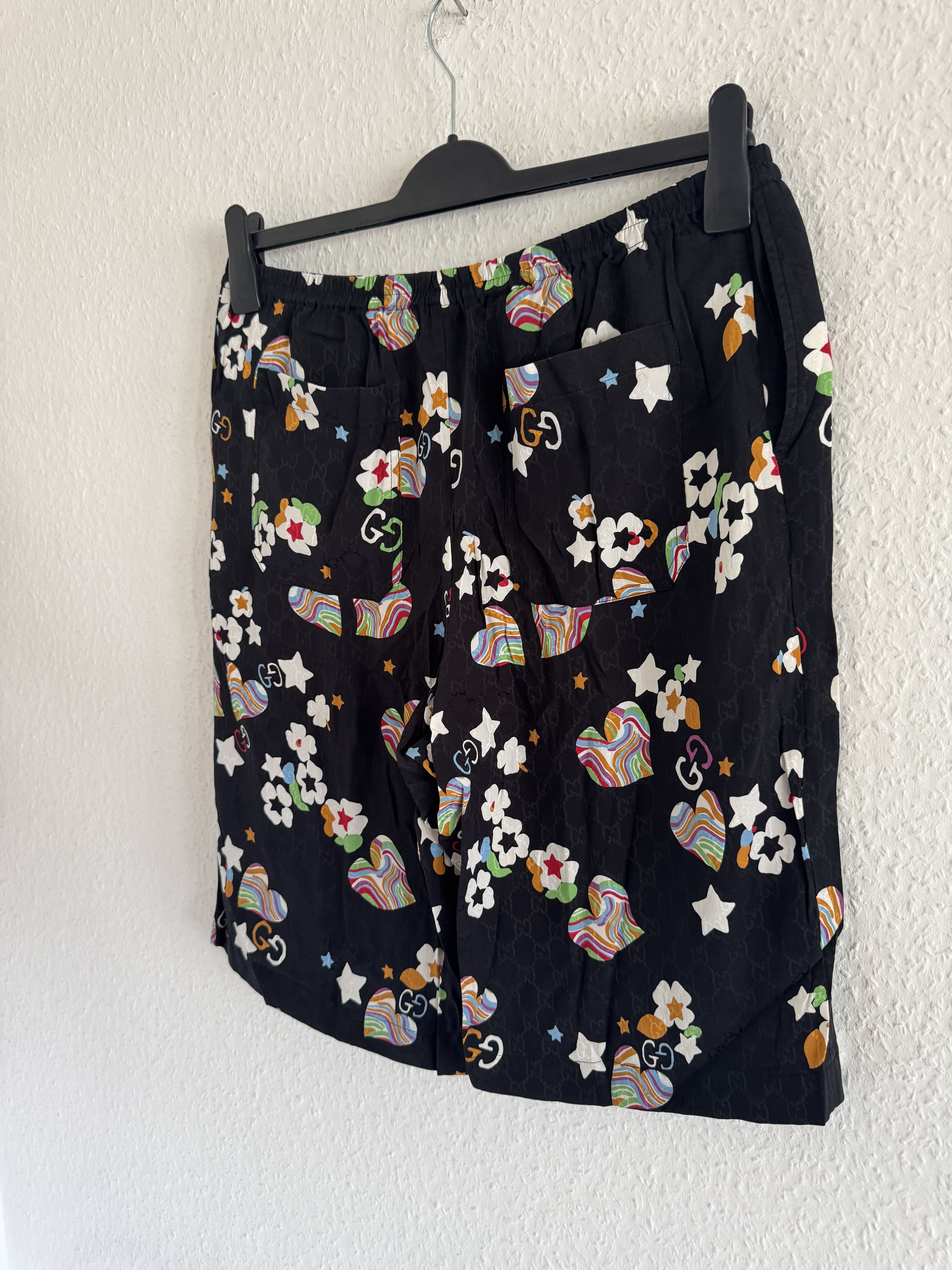 Gucci Fantasia Monogram Silk Shorts Size US 32 / EU 48 - 13 Thumbnail