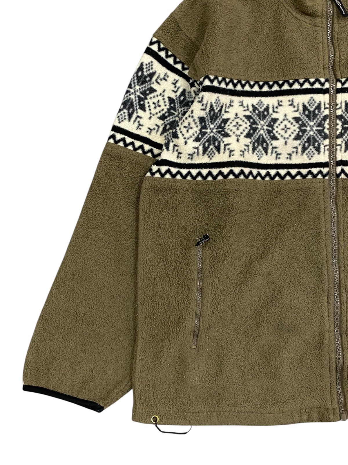 Vintage Vintage NORTH ANCESTRESS Nordic Fleece Jacket - Size L Size US L / EU 52-54 / 3 - 4 Thumbnail