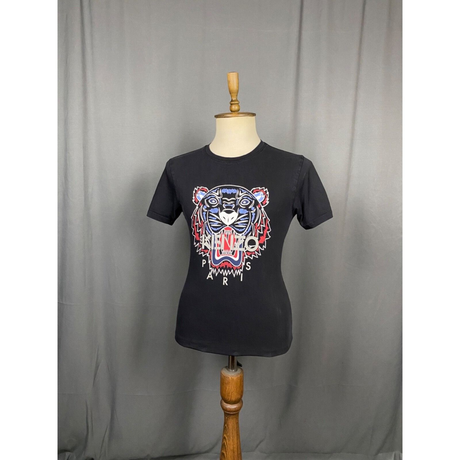 Kenzo Kenzo Big Logo Men's Black T-Shirt Size M Size US M / EU 48-50 / 2 - 2 Thumbnail