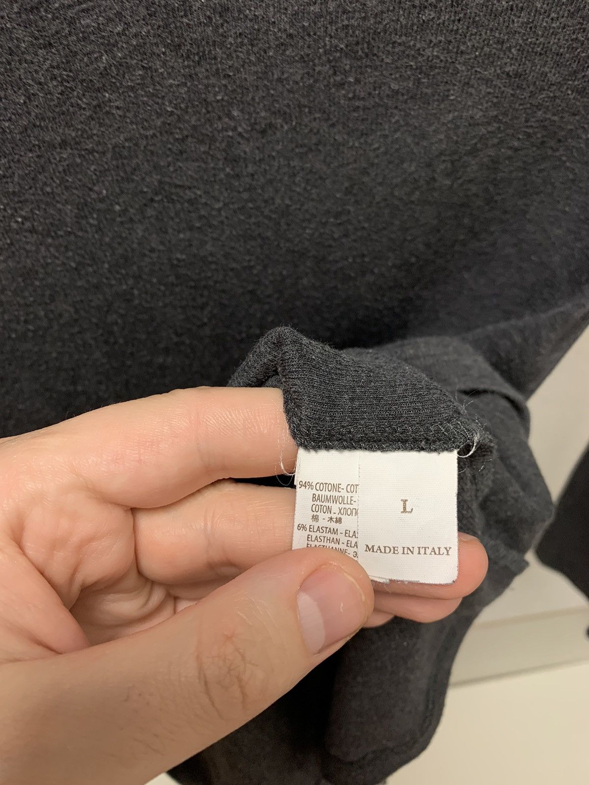 Brunello Cucinelli Brunello Cucunello grey blouse women L size Size L / US 10 / IT 46 - 3 Thumbnail