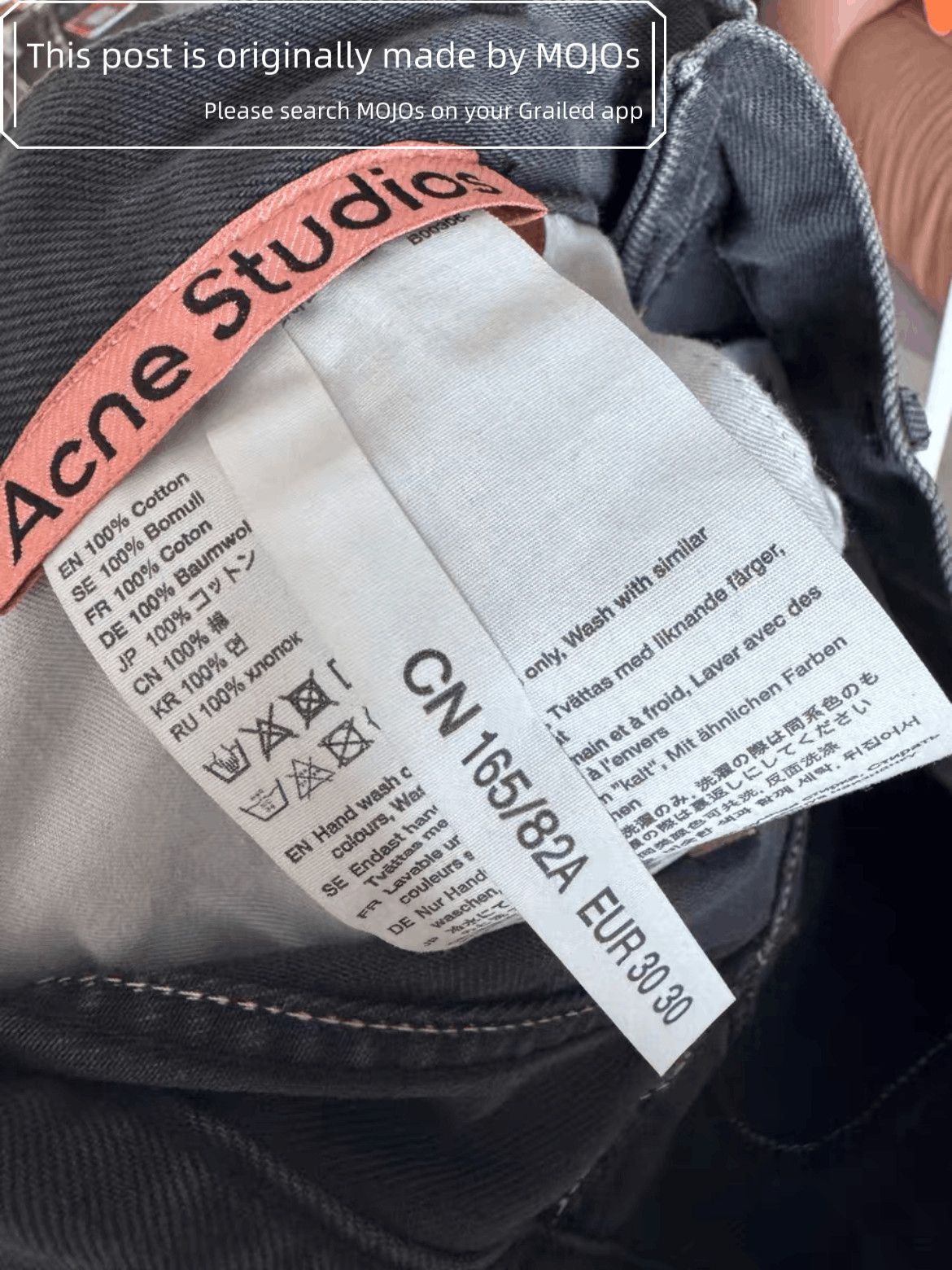 Acne Studios W30 L30 Acne Studios 1992M Ash Gray Bell Bottom Denim Size US 30 / EU 46 - 4 Thumbnail