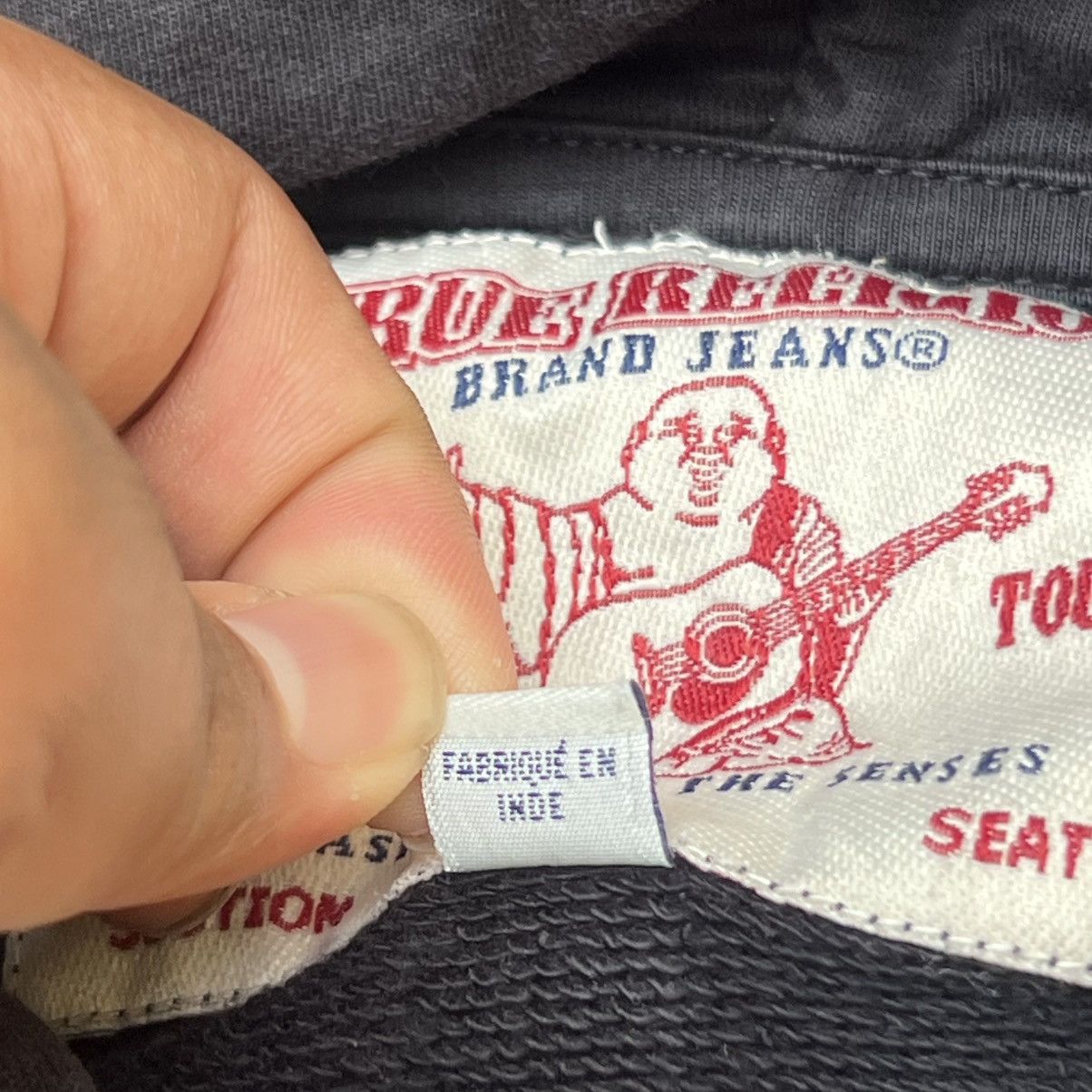 True Religion “TRUE RELIGION” BIG LOGO EMBROIDERY HOODIE Size US M / EU 48-50 / 2 - 10 Thumbnail