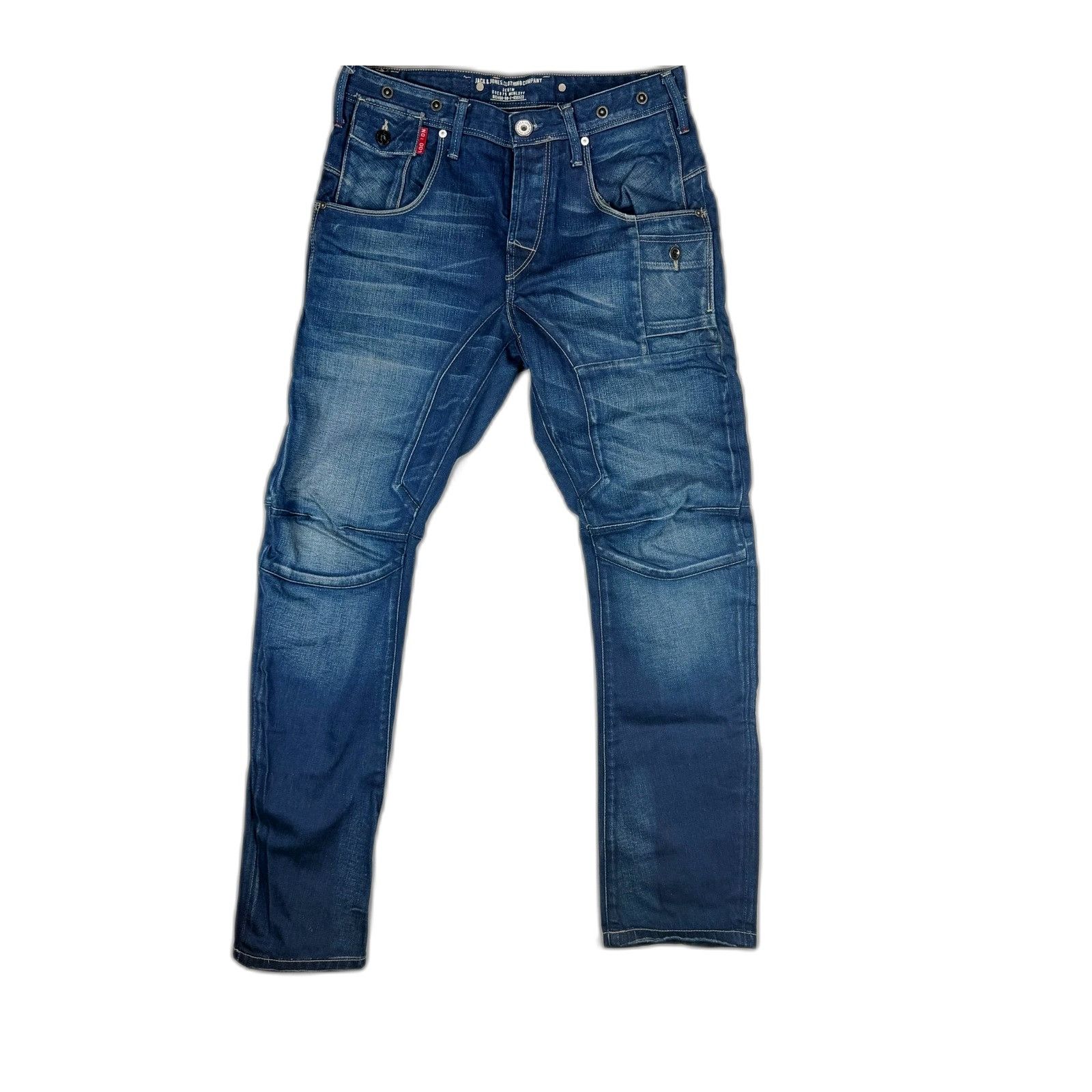Jack & Jones Jack & Jones Stan Osaka Jeans Men's 32x34 Blue Wax Look Pock Size US 32 / EU 48 - 3 Thumbnail