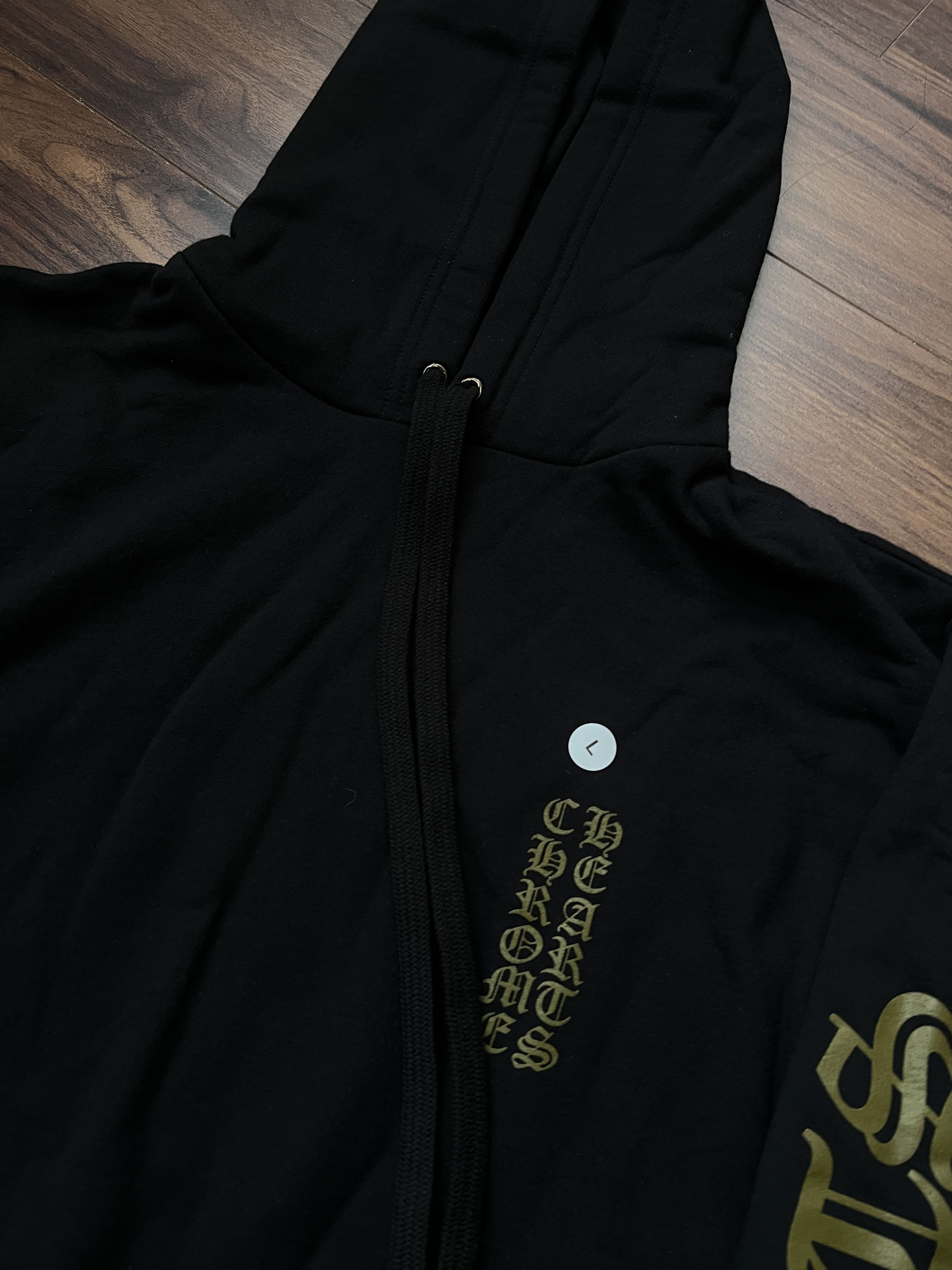 Chrome Hearts Chrome Hearts Vertical Logo Hoodie Size L Size US L / EU 52-54 / 3 - 5 Thumbnail