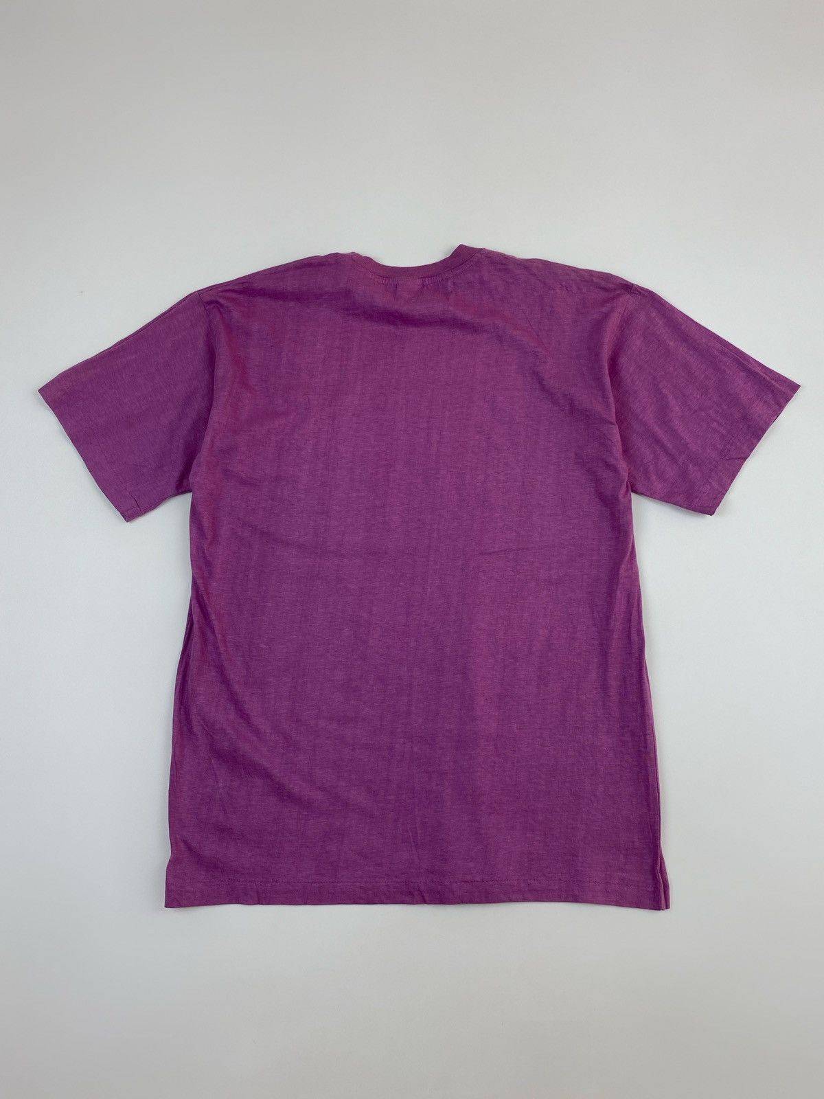 Vintage 1990’s Vintage Blank Single Stitch Purple T-Shirt Size US XL / EU 56 / 4 - 6 Thumbnail
