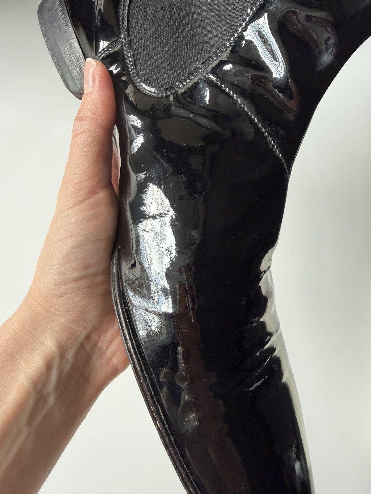 Dolce & Gabbana Dolce & Gabbana men leather chelsea classic ankle boots IT45 Size US 11.5 / EU 44-45 - 12 Thumbnail