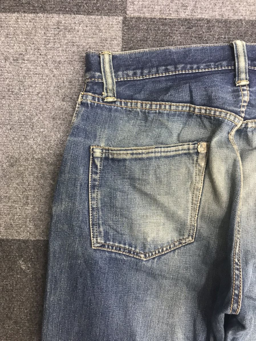 Warehouse 💥THRASHED💥WAREHOUSE SPECIAL Thrashed Selvedge Jeans Size US 29 - 13 Thumbnail