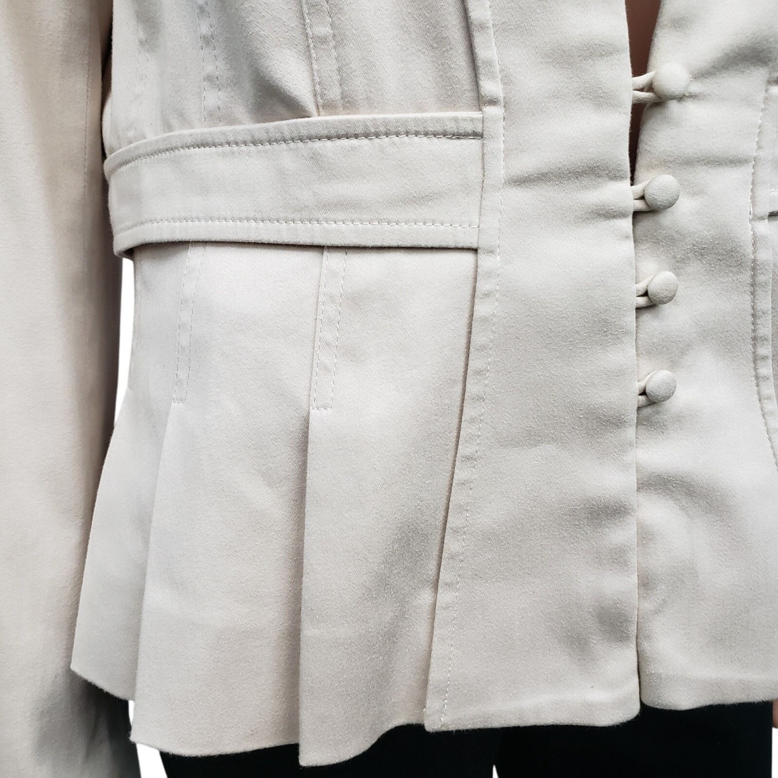 Reiss Reiss Blazer Jacket M/L Peplum Fitted Inverted Notch Collar Size M / US 6-8 / IT 42-44 - 7 Thumbnail