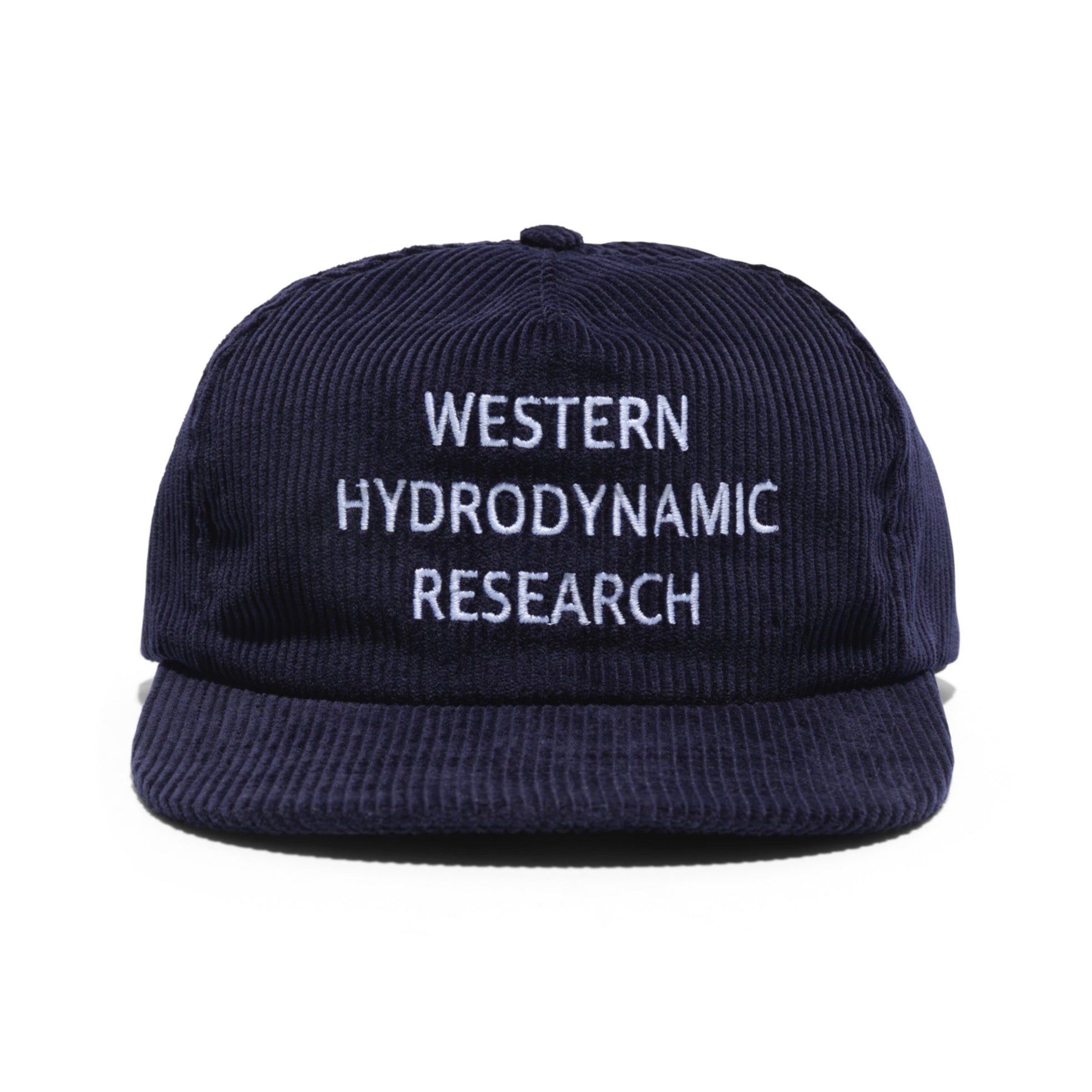 image of Western Hydrodynamic Research Whale Cord Hat in Navy, Men's
