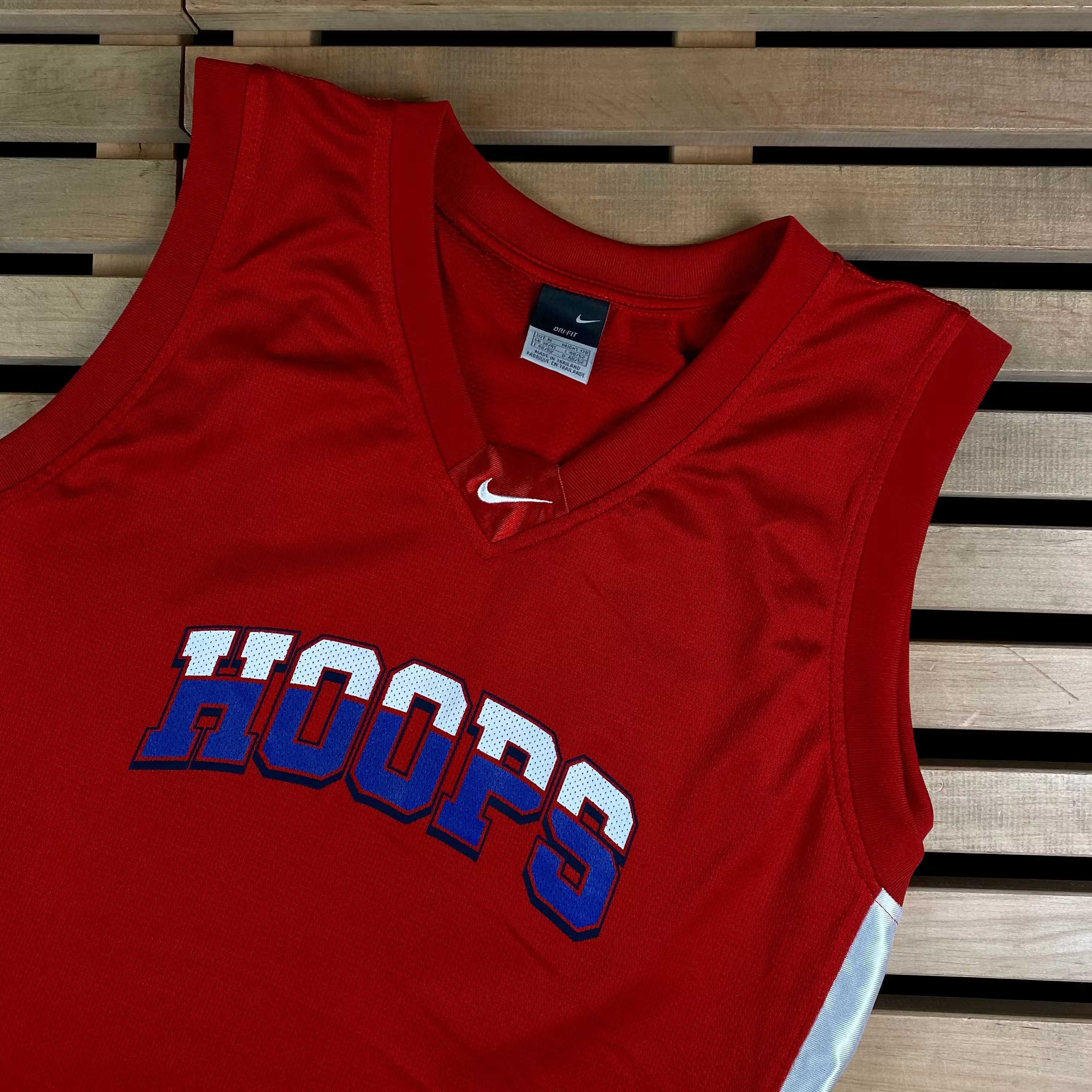 Nike × Vintage Mens T Shirt Hoops Nike Vintage Size M Jersey Size US M / EU 48-50 / 2 - 2 Thumbnail