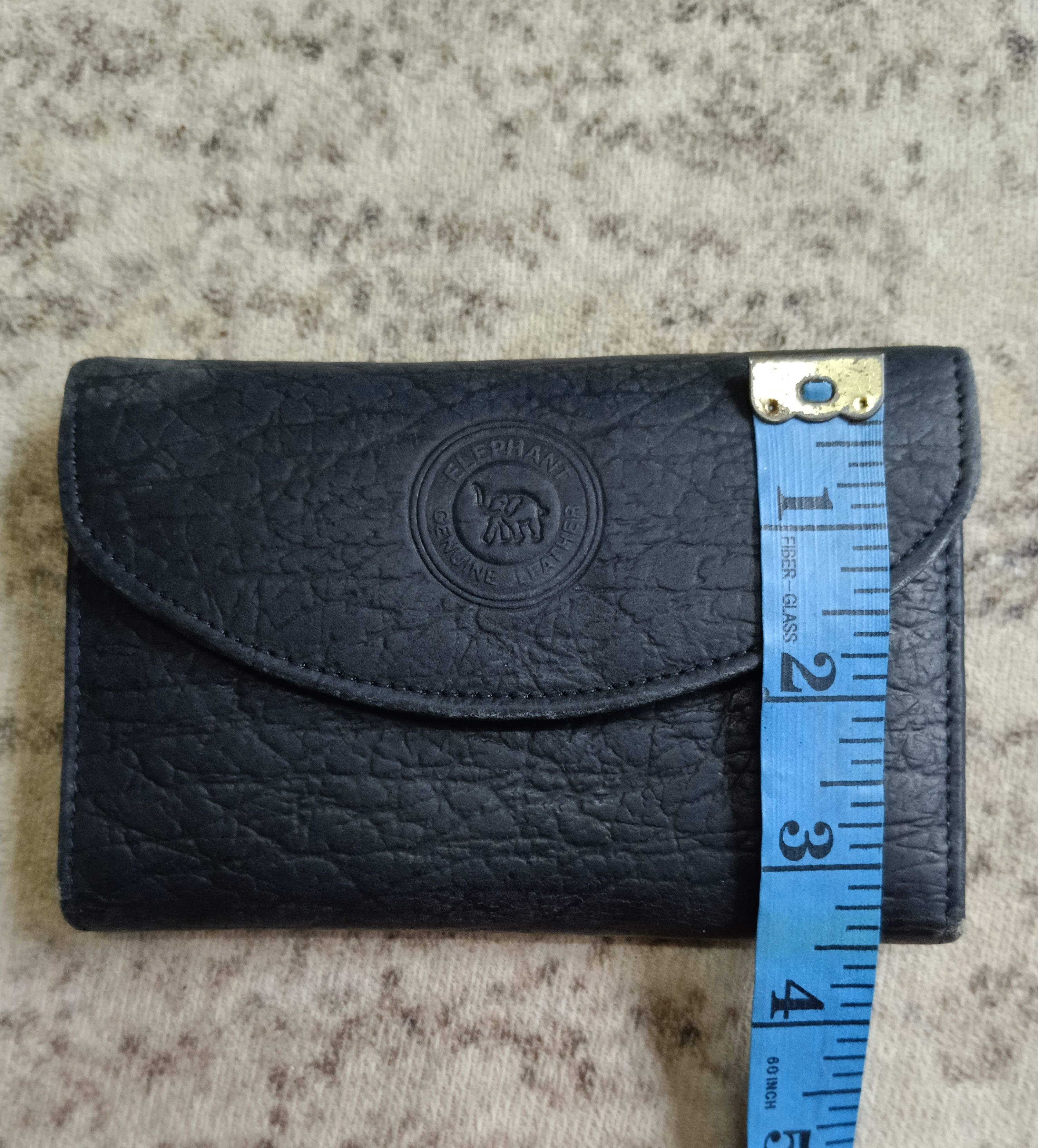 Genuine Leather × Leather RARE🔥OG ELEPHANT LEATHER UNISEX WALLET Size ONE SIZE - 8 Thumbnail