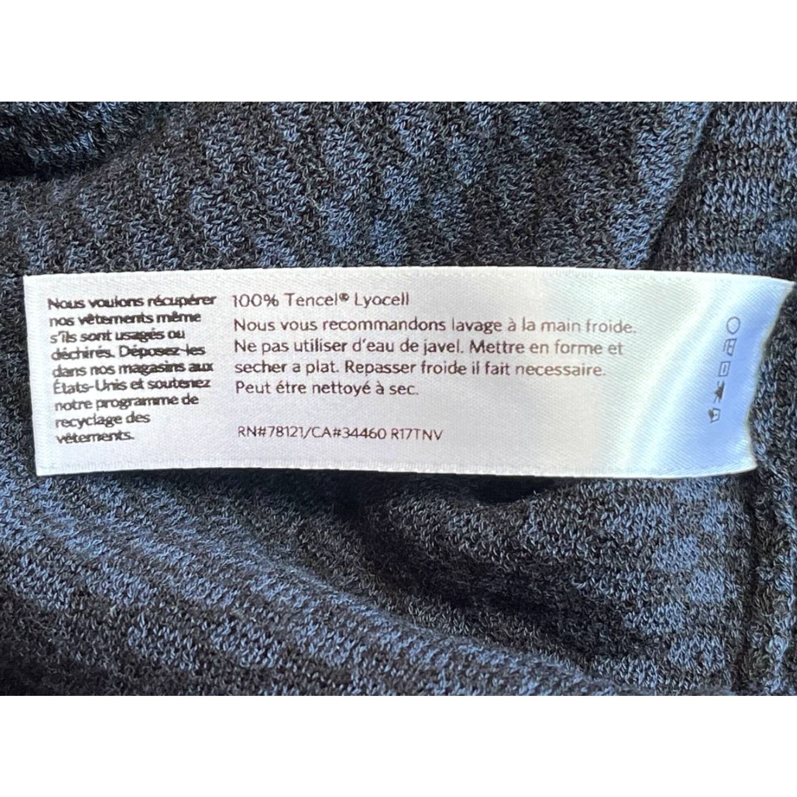 Eileen Fisher Eileen Fisher Pullover Sweater Women's XL Black Lyocell Cable-Knit Long Sleeve Crew Neck Knit Regular Fall Winter All Seasons Size XL / US 12-14 / IT 48-50 - 7 Thumbnail