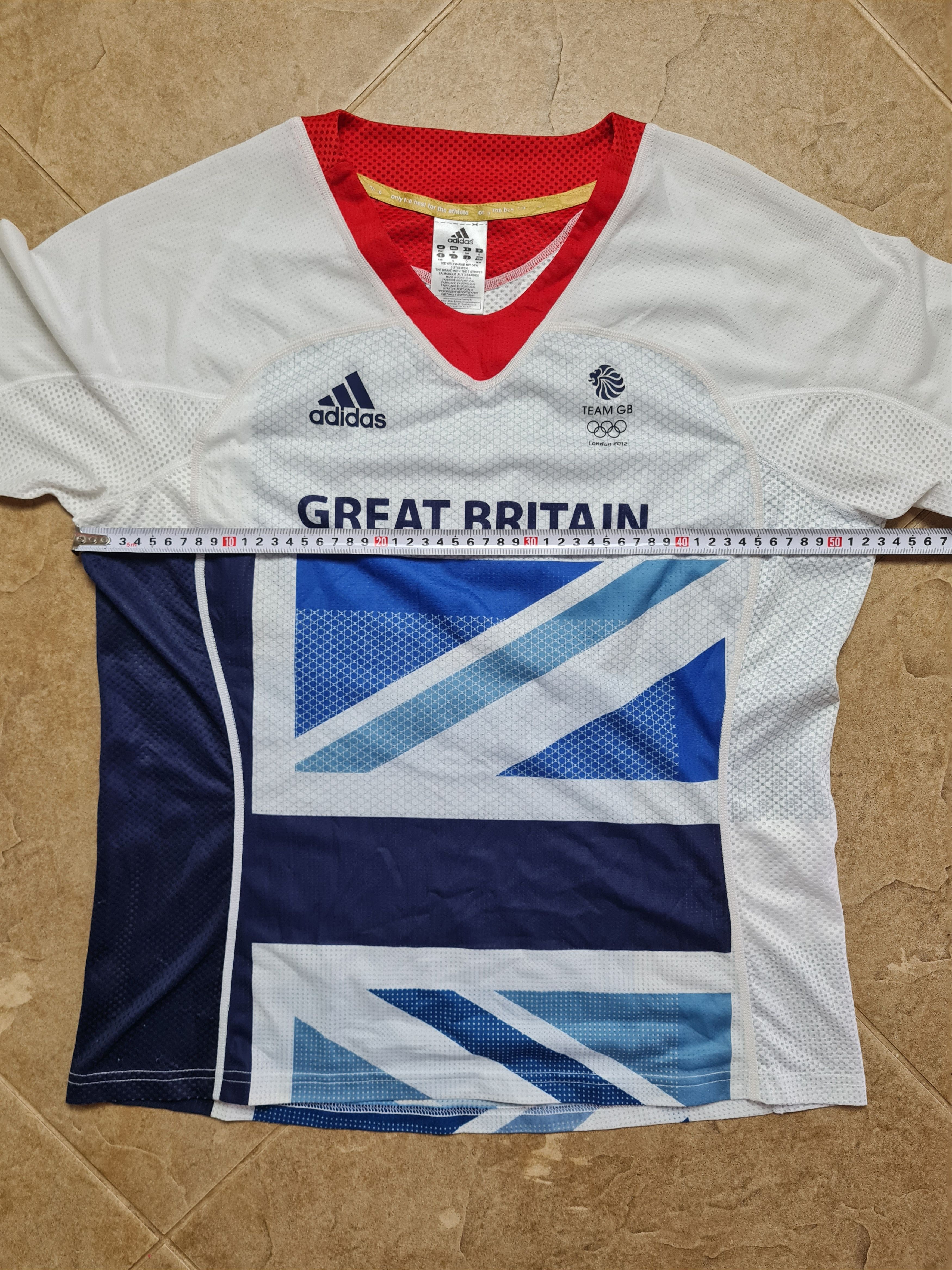 Adidas Adidas Great Britain 2012 Olympic Shirt Team GB Size US M / EU 48-50 / 2 - 7 Thumbnail