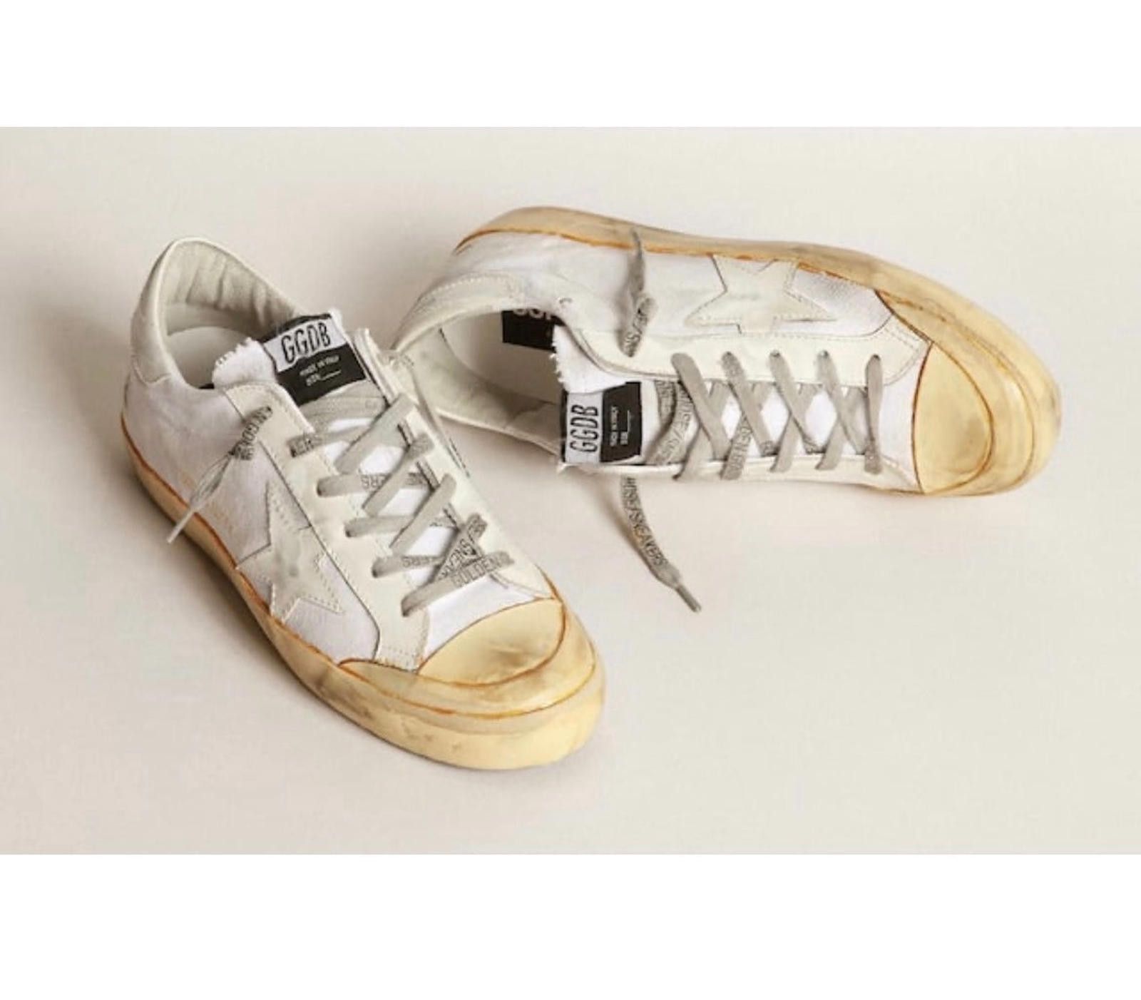 Golden Goose Golden Goose Super Star Sneakers Size US 5 / IT 35 - 2 Thumbnail