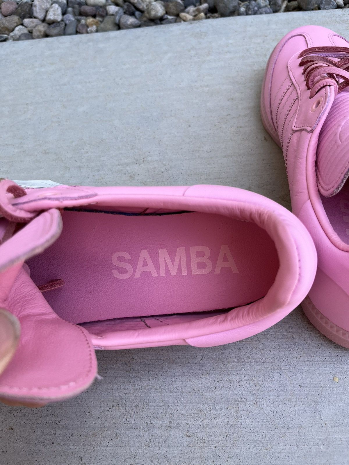 Adidas  Pharrell Adidas HumanRace Samba 'Pink' | Grailed