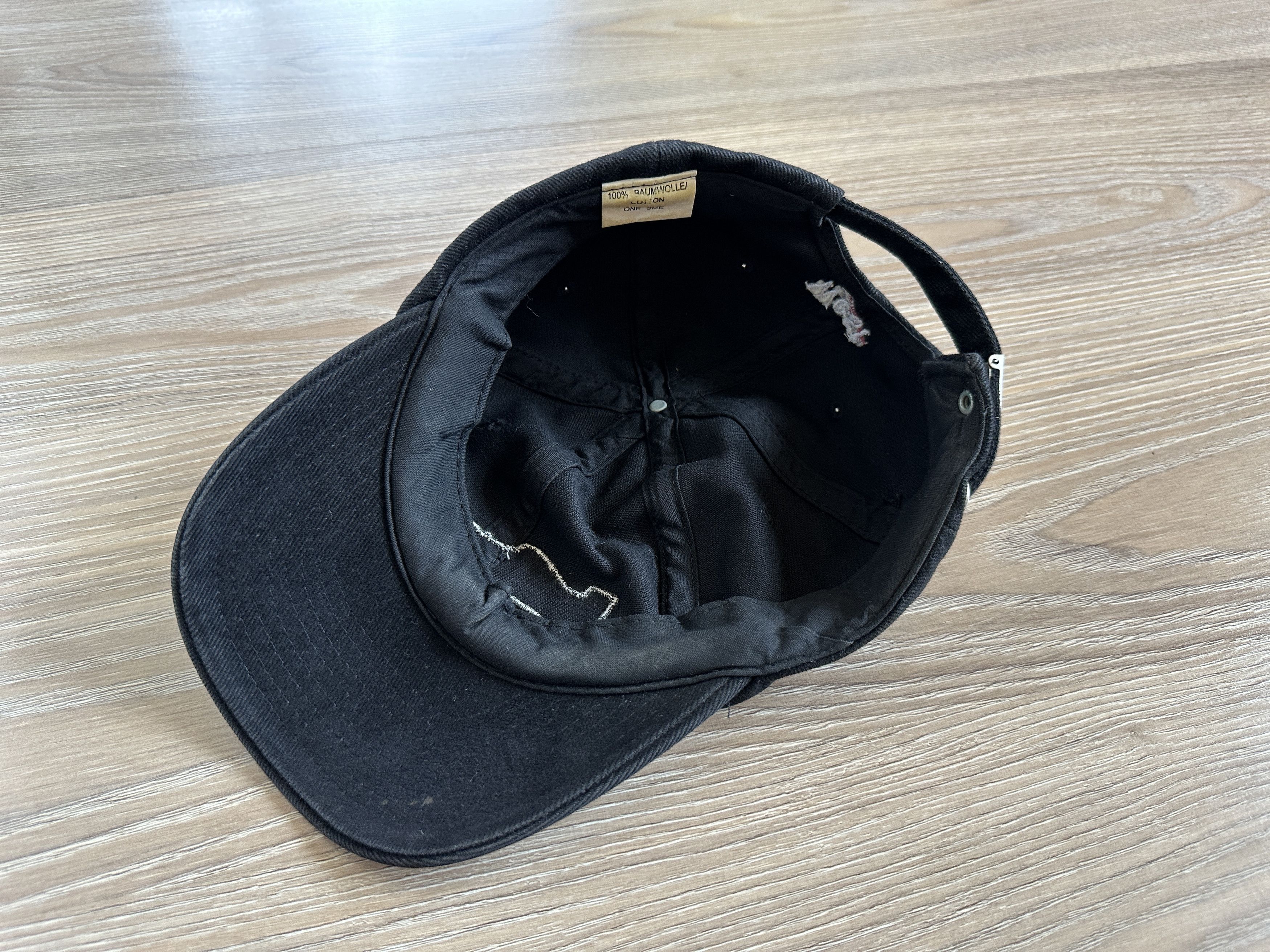 Mercedes-Benz × Vintage Rare West McLaren Mercedes Vintage Black Baseball Cap Size ONE SIZE - 5 Thumbnail