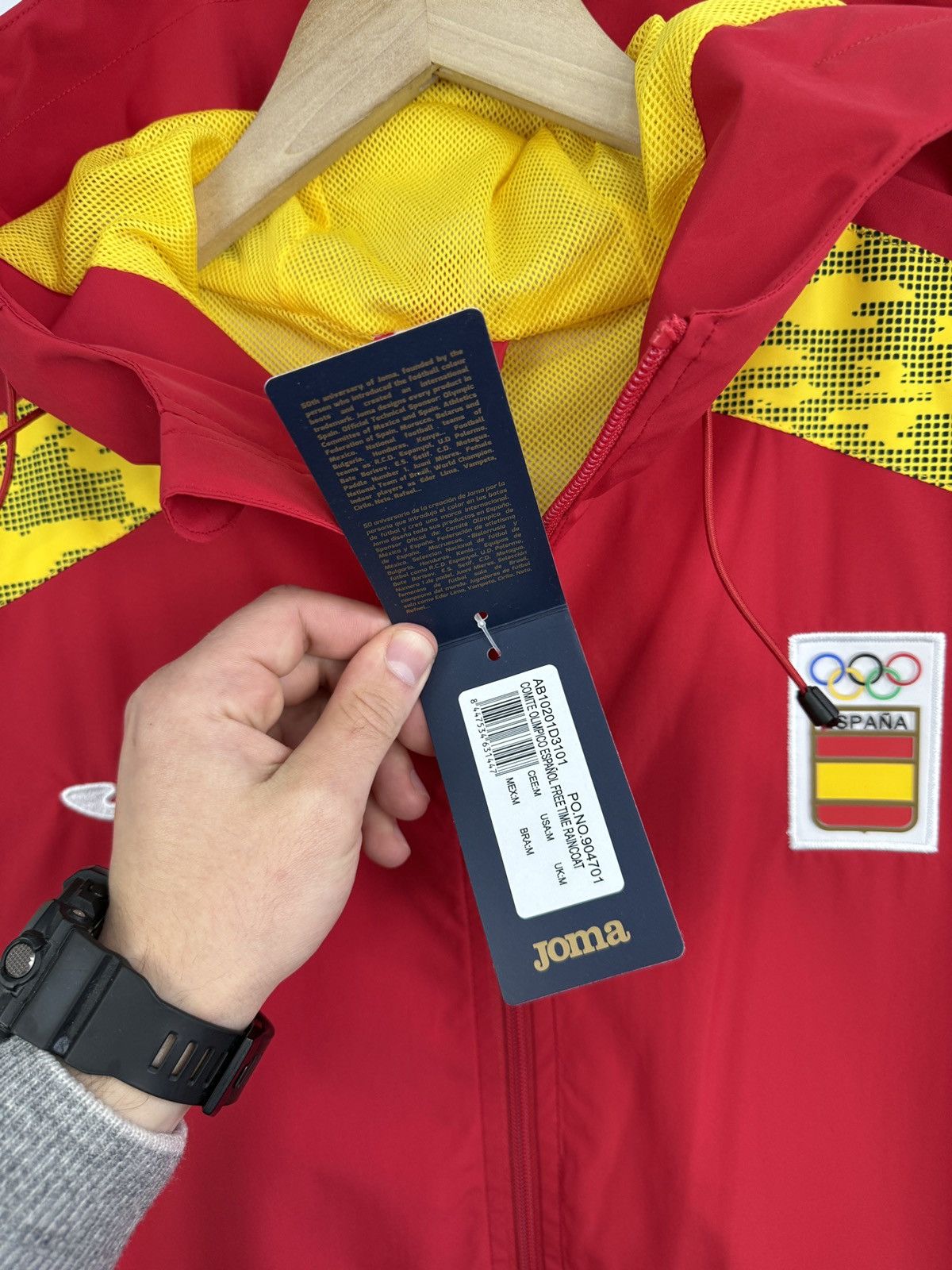 Joma NEW❗️🇪🇸 Joma Spain 2026 Olympic Team Official Jacket España Size US M / EU 48-50 / 2 - 9 Thumbnail