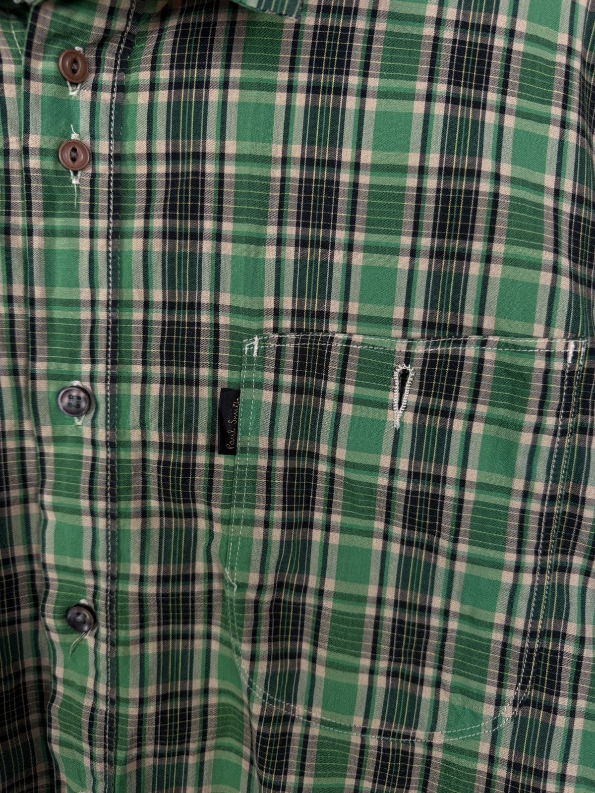 Paul Smith Paul Smith designer checkered shirt Size US XL / EU 56 / 4 - 3 Thumbnail