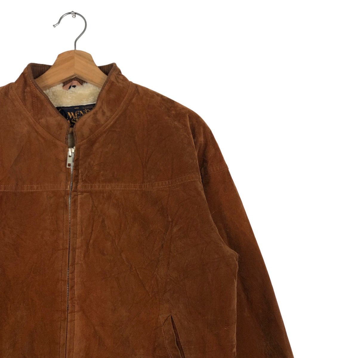 Japanese Brand 🔥Riot Riot Vintage Bomber Jacket Suede Leather Rick Owens Size US L / EU 52-54 / 3 - 6 Thumbnail