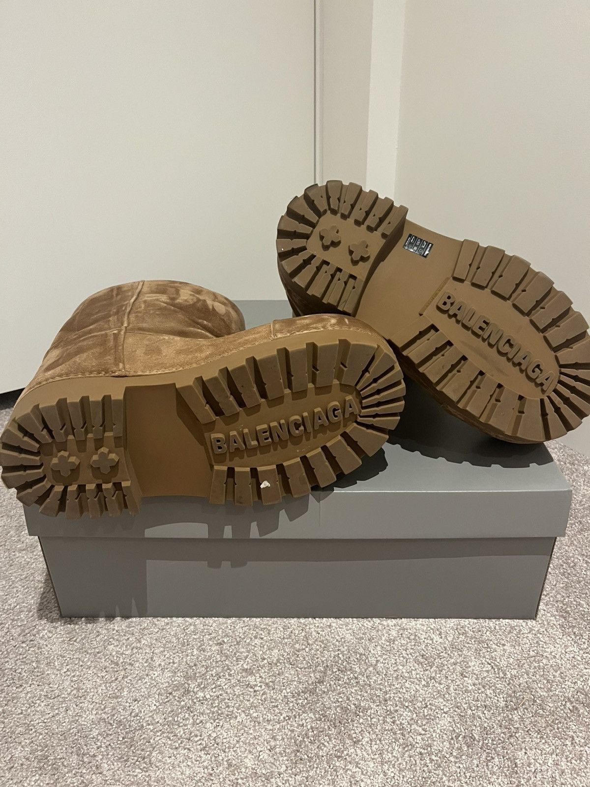 Rick Owens Bozo Tractor Beetle Boots