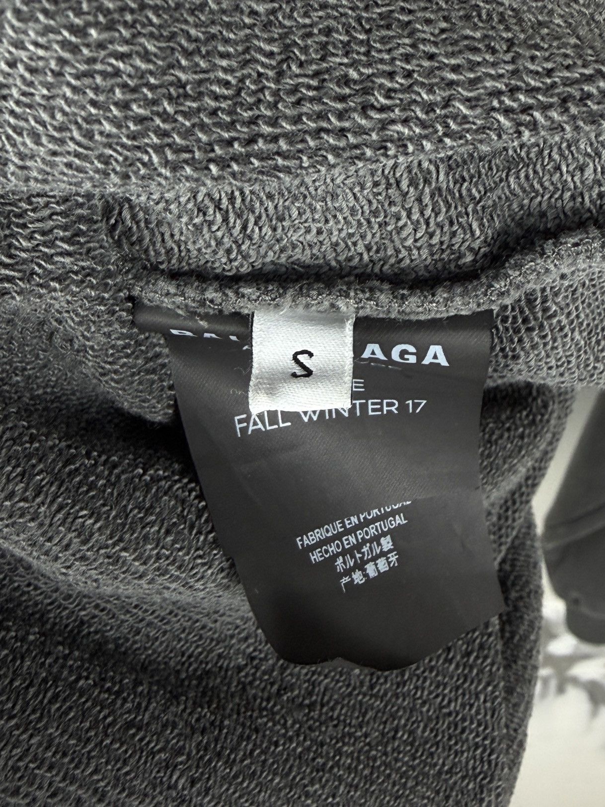 Balenciaga 2018 Balenciaga Paris Tourist Souvenir Hoodie Grey Size US S / EU 44-46 / 1 - 7 Thumbnail