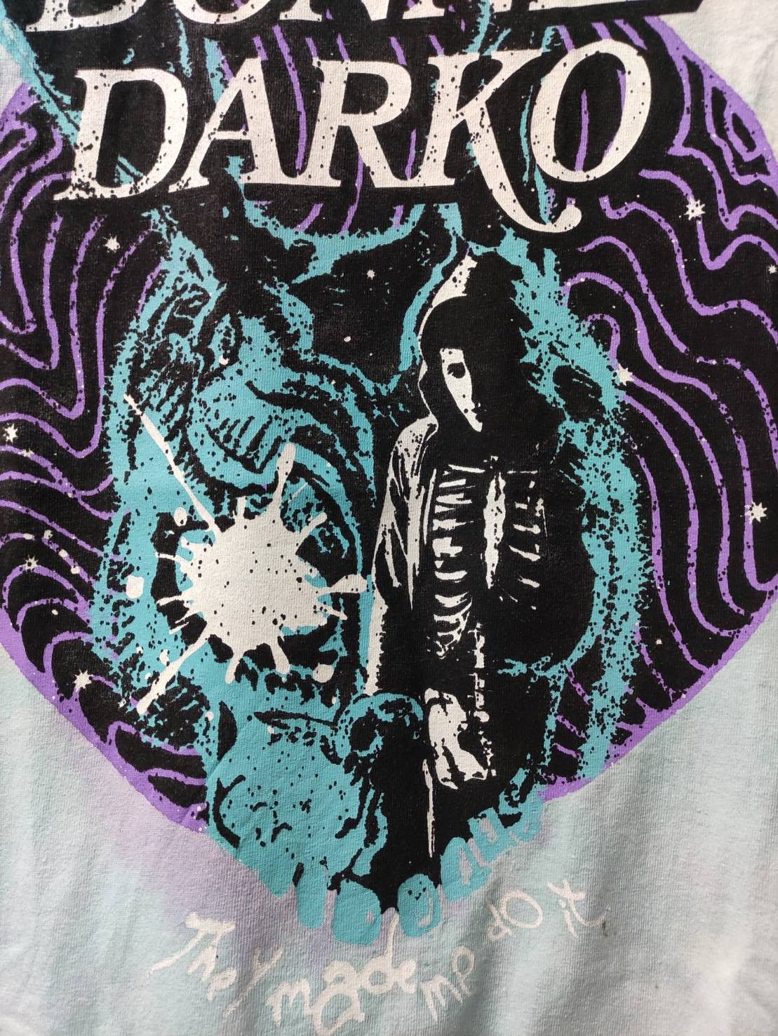 Expert Horror Donnie Darko "They Made Me Do It" Movie T-Shirt Size US XXL / EU 58 / 5 - 4 Thumbnail