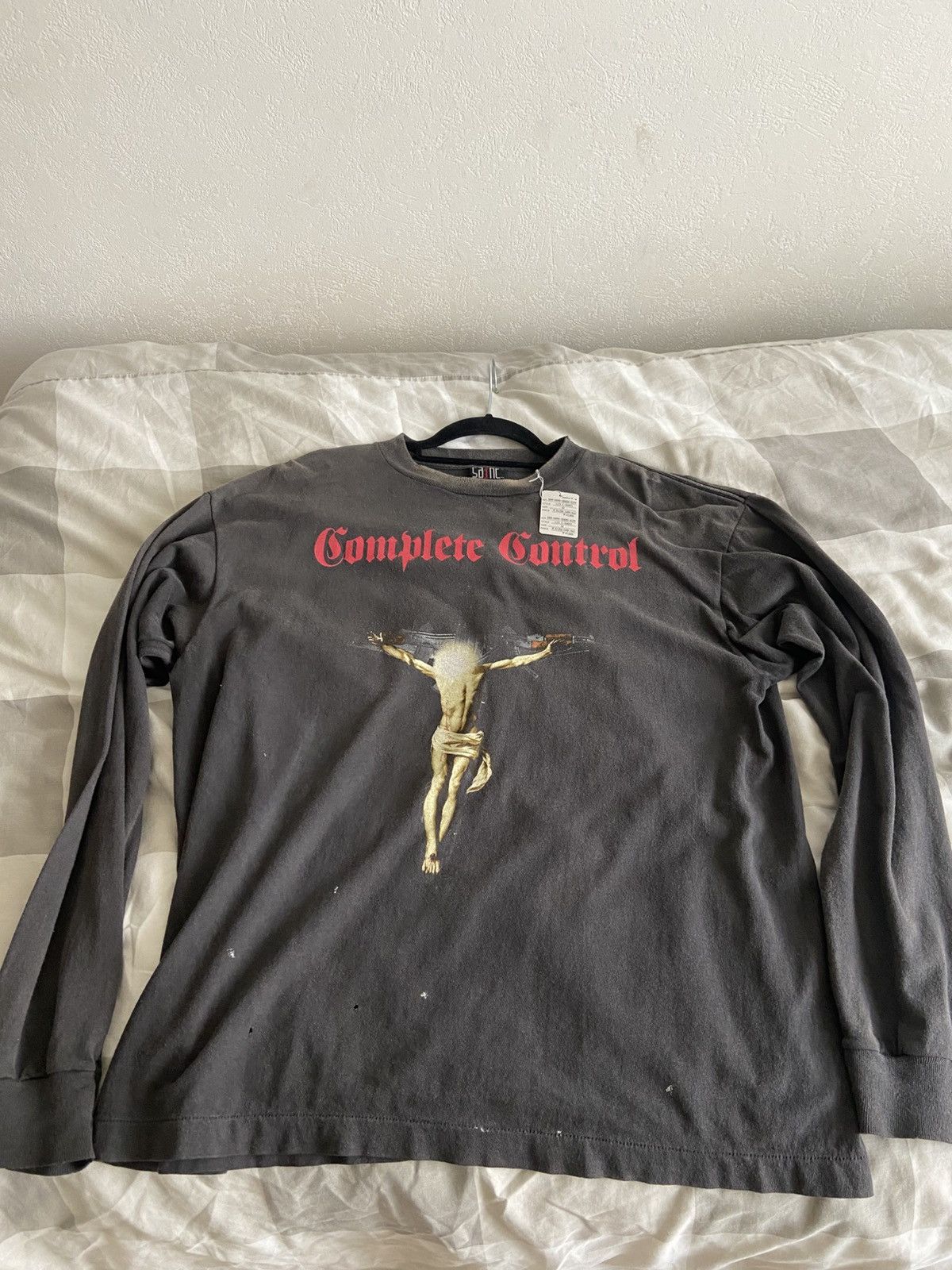 Saint Michael Complete Control Jesus Longsleeve