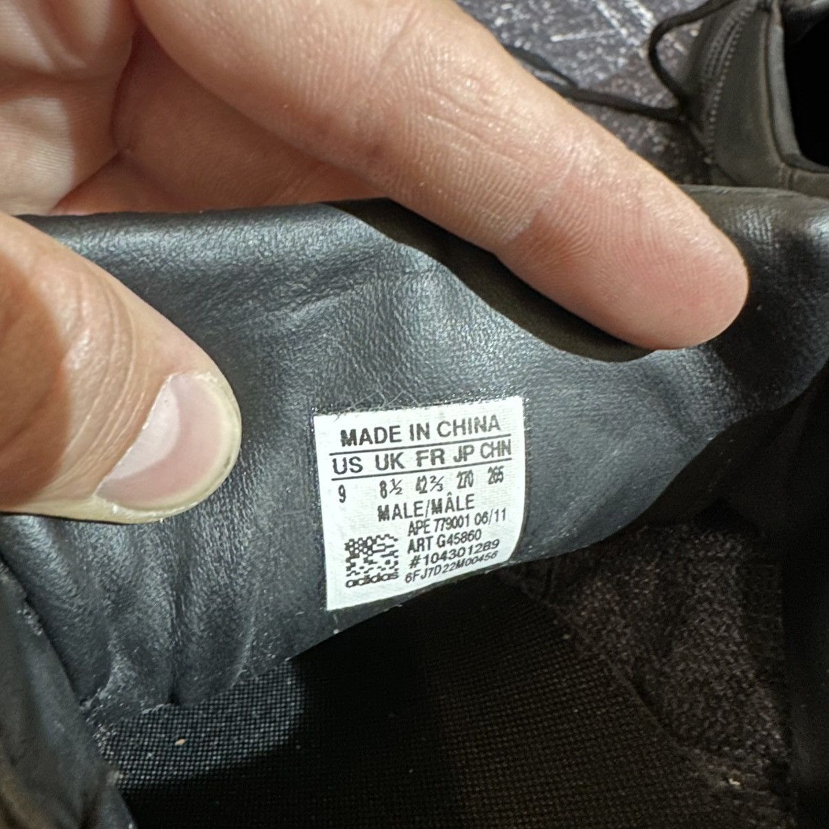 Adidas × Porsche Design ADIDAS PORSCHE DESIGN Men’s Leather Sneakers Size 42.5EU 9US Size US 9 / EU 42 - 14 Thumbnail