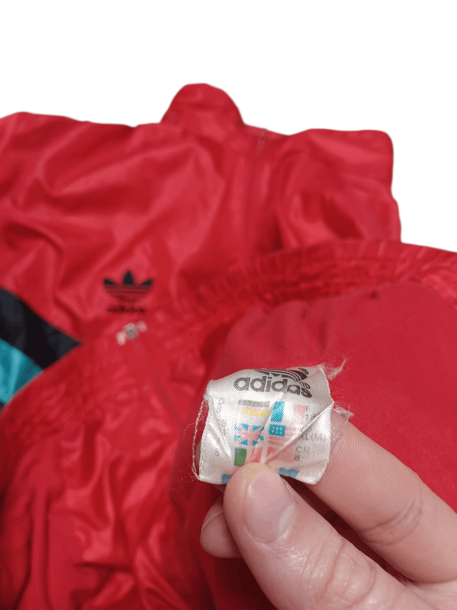 Adidas ADIDAS VINTAGE 90S NYLON TRACK JACKET SPORTSWEAR SOCCER Size US XL / EU 56 / 4 - 6 Thumbnail