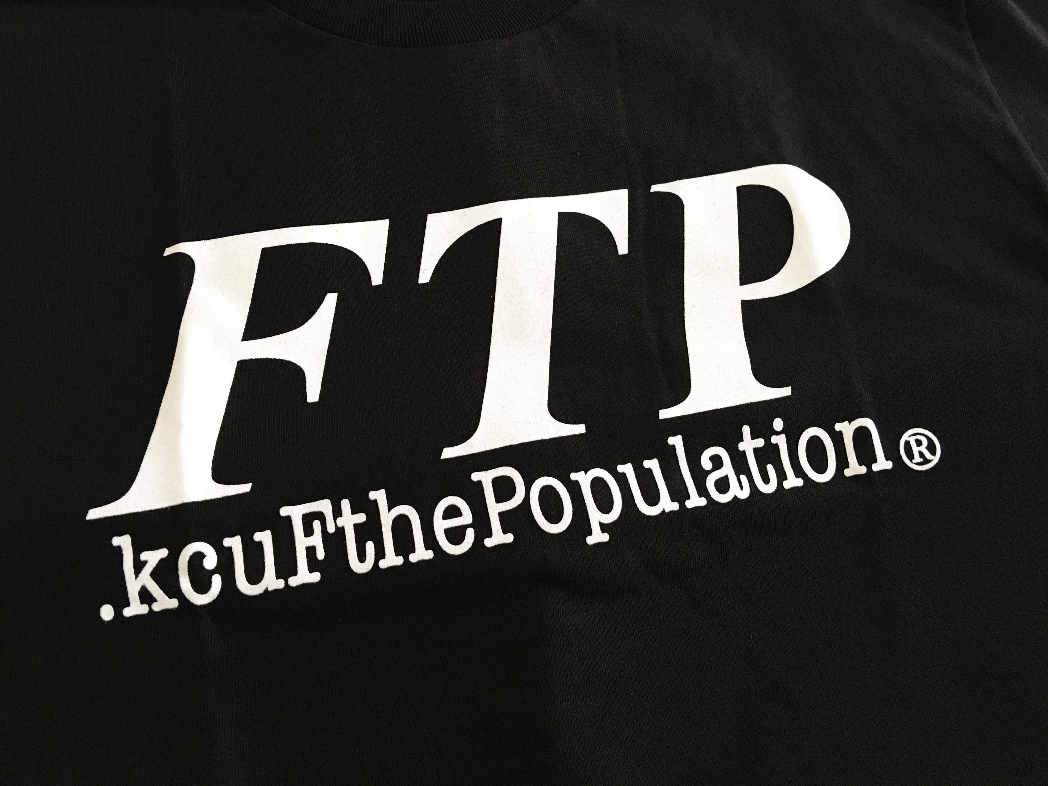 Fuck The Population Fuck the Population FTP OG Logo Tee Black Large Size US L / EU 52-54 / 3 - 2 Thumbnail