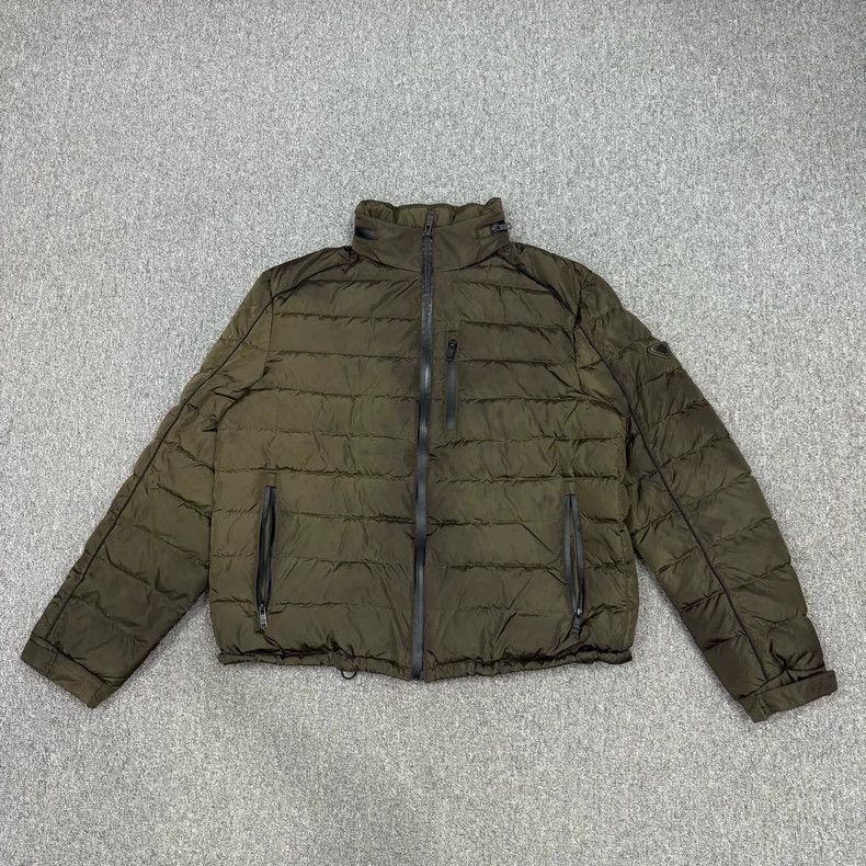 Prada Green Triangle Down Jacket - dmc