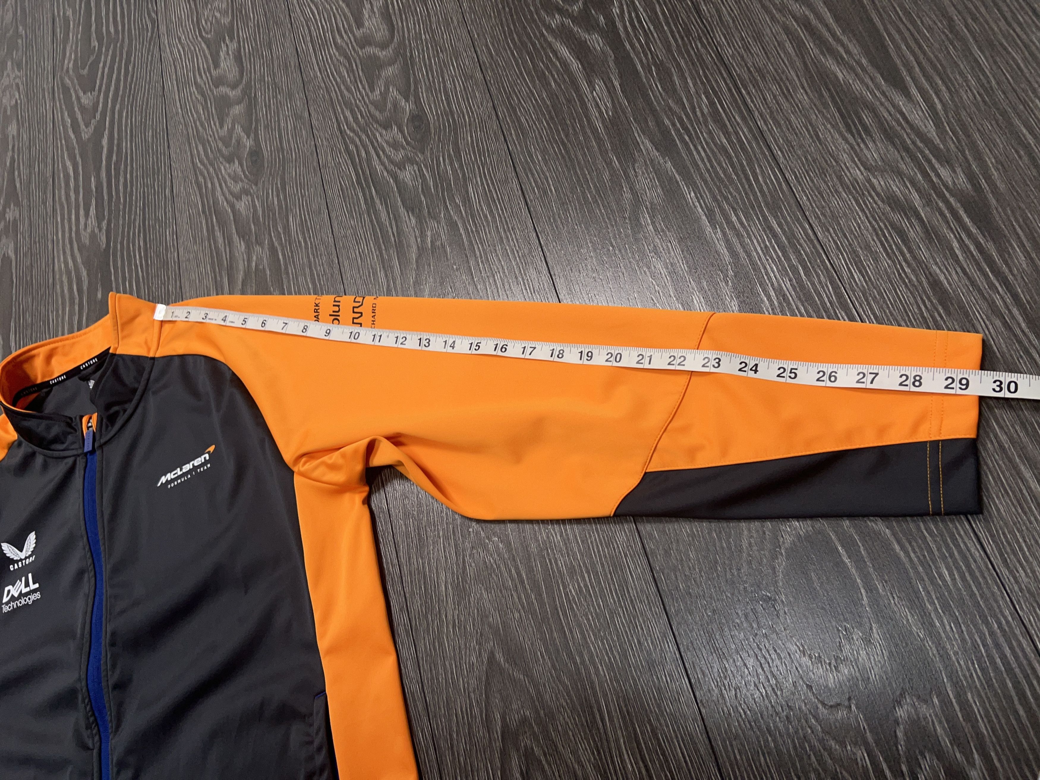 Castore McLaren F1 Team Softshell Midlayer Zip Dell Racing Size 18 Size XXL / US 16-18 / IT 52-54 - 5 Thumbnail