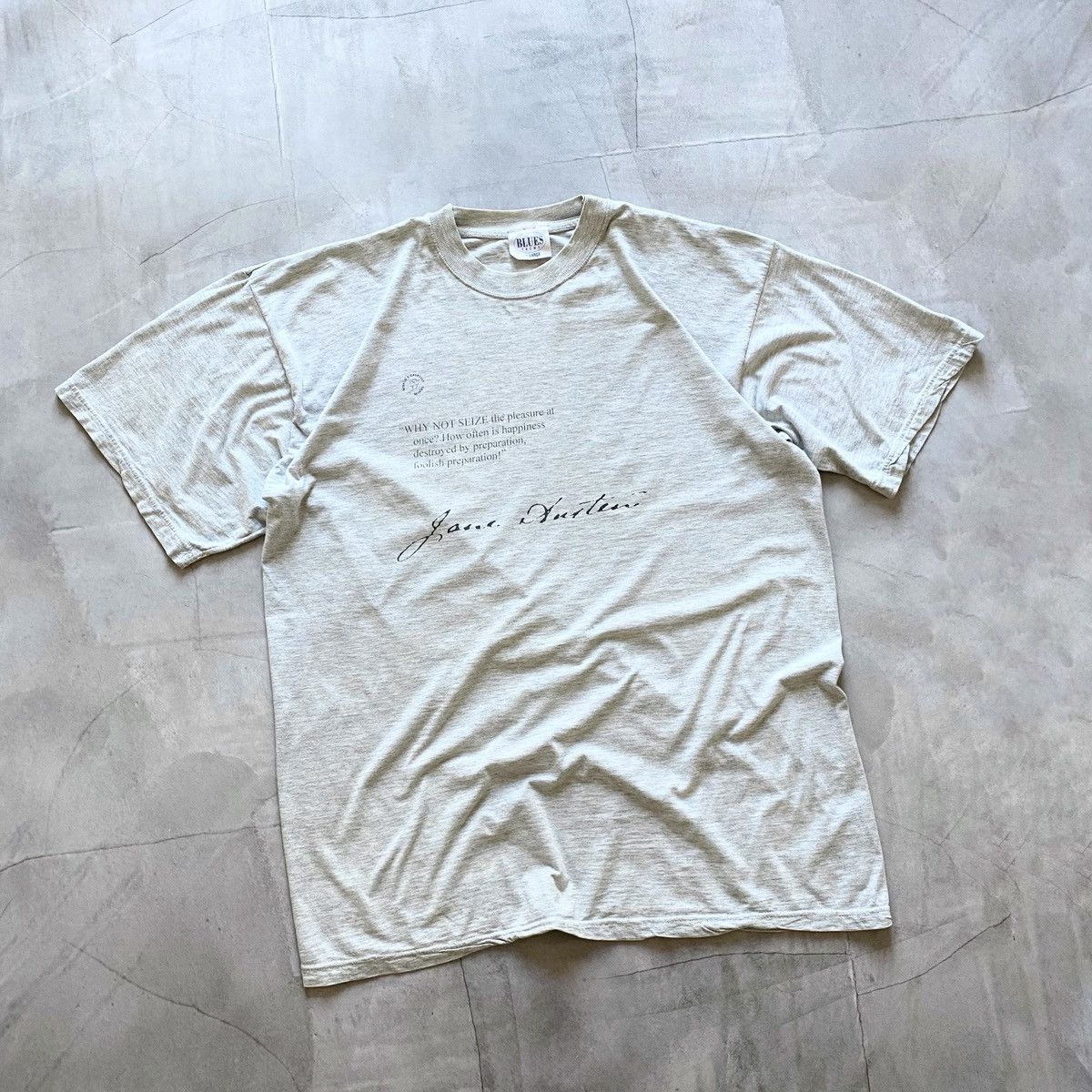 Jane Austin 90s Vintage Phrase Archive Writer Novels T-Shirt