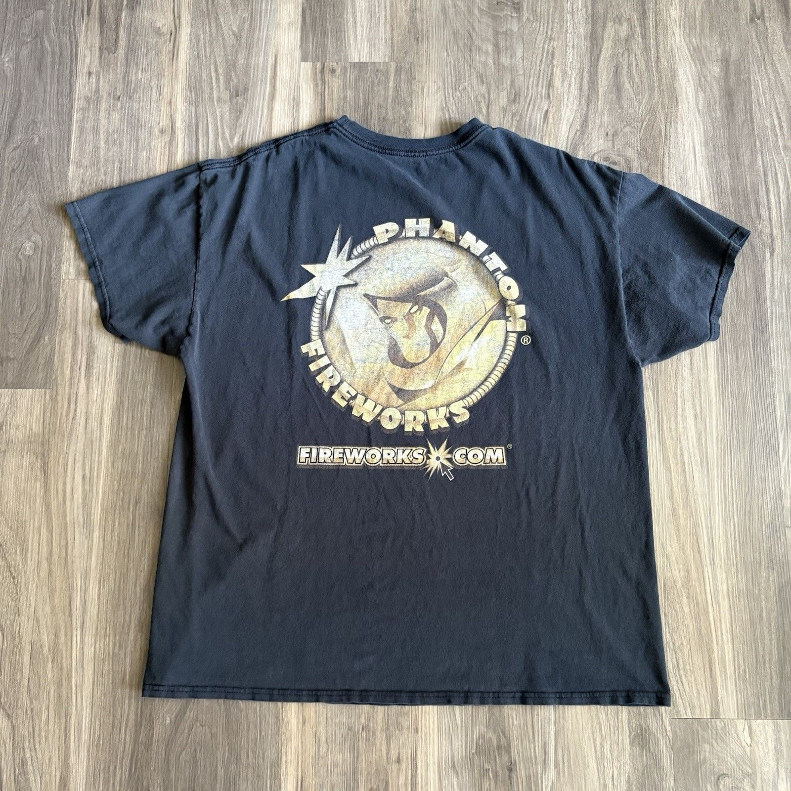 Vintage Vintage Gradient Sun Faded Worn WIP Workwear T-Shirt Size XL Size US XL / EU 56 / 4 - 5 Thumbnail