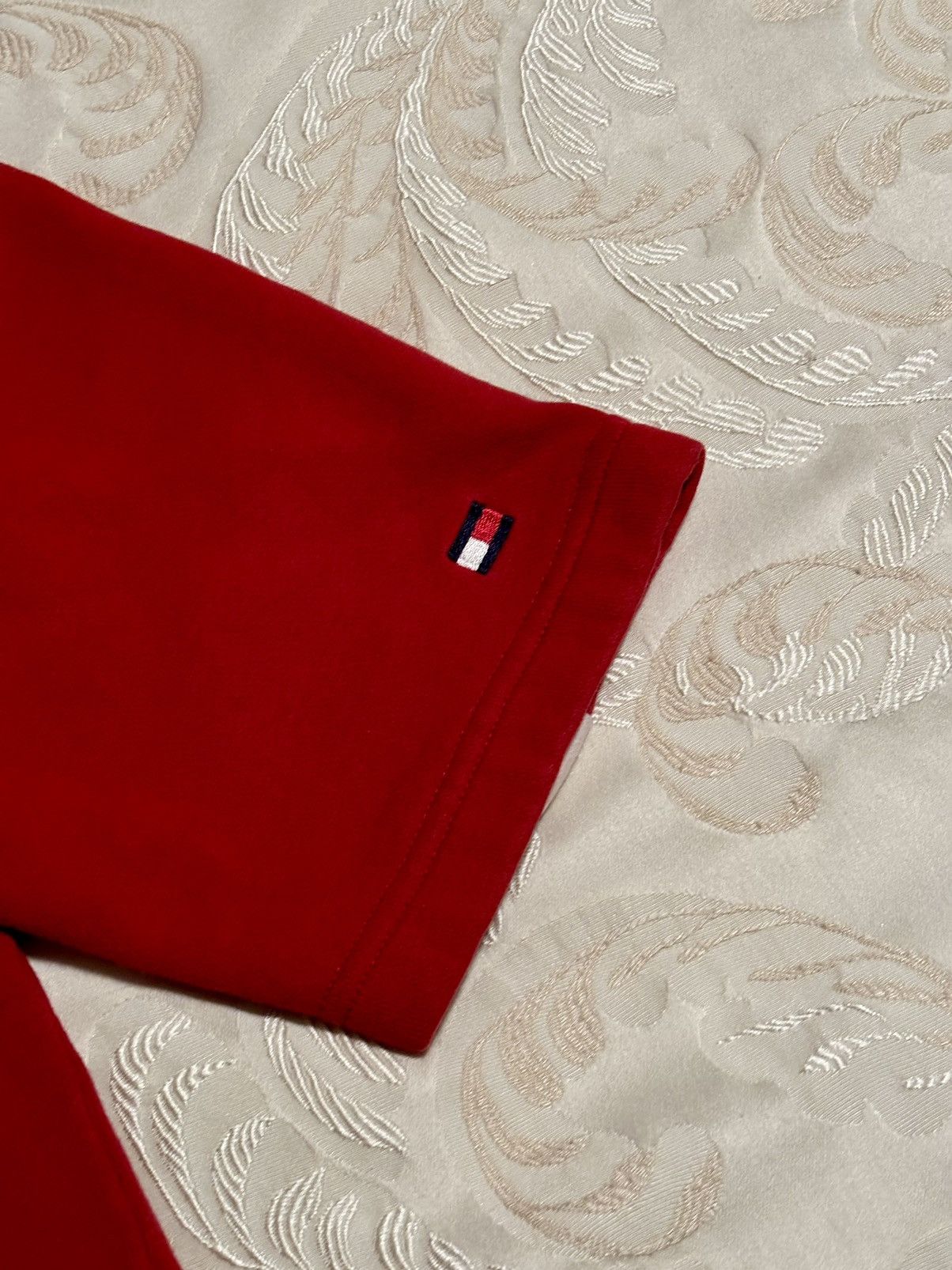 Tommy Hilfiger × Tommy Jeans × Vintage Tommy ¼ Zip Pullover Sweatshirt Jumper Vintage Hilfiger Size US XL / EU 56 / 4 - 7 Thumbnail