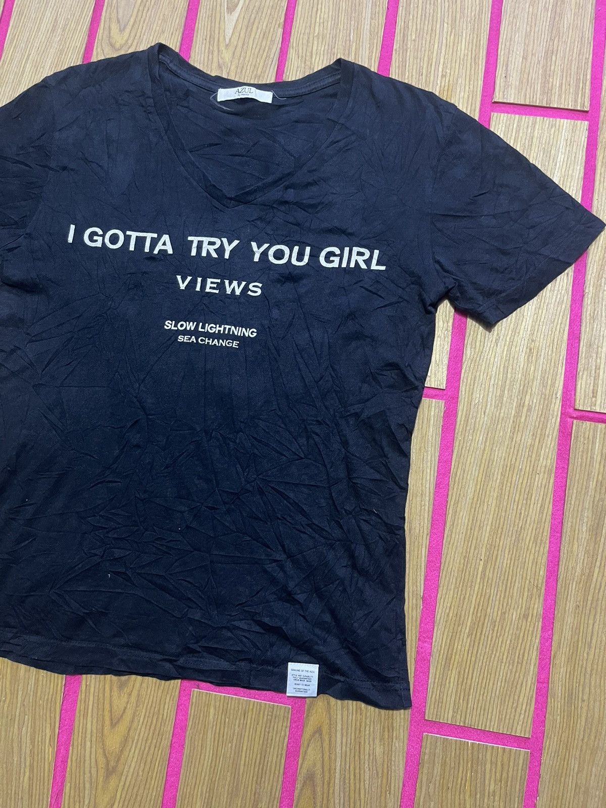 If Six Was Nine Y2K AZUL SHORT SLEEVE TSHIRT Size US M / EU 48-50 / 2 - 4 Thumbnail