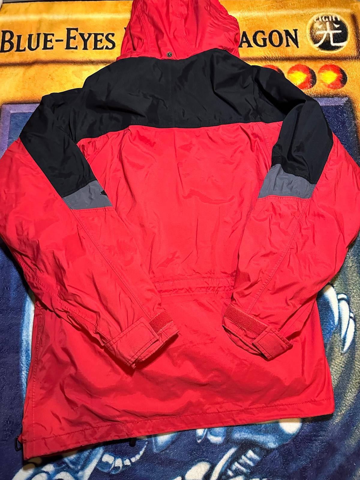 Columbia Vintage Columbia Red and Black Waterproof Hiking Jacket Size ONE SIZE - 3 Thumbnail