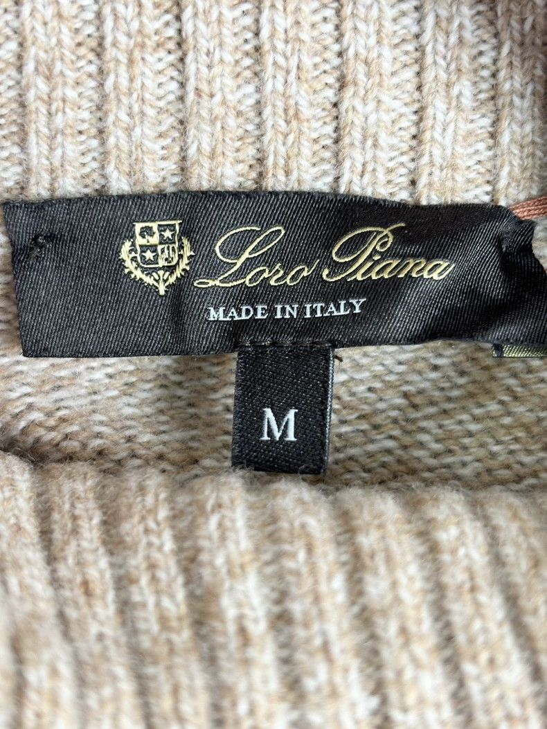 Loro Piana LORO PIANA Classic high collar sweater Size M / US 6-8 / IT 42-44 - 3 Thumbnail