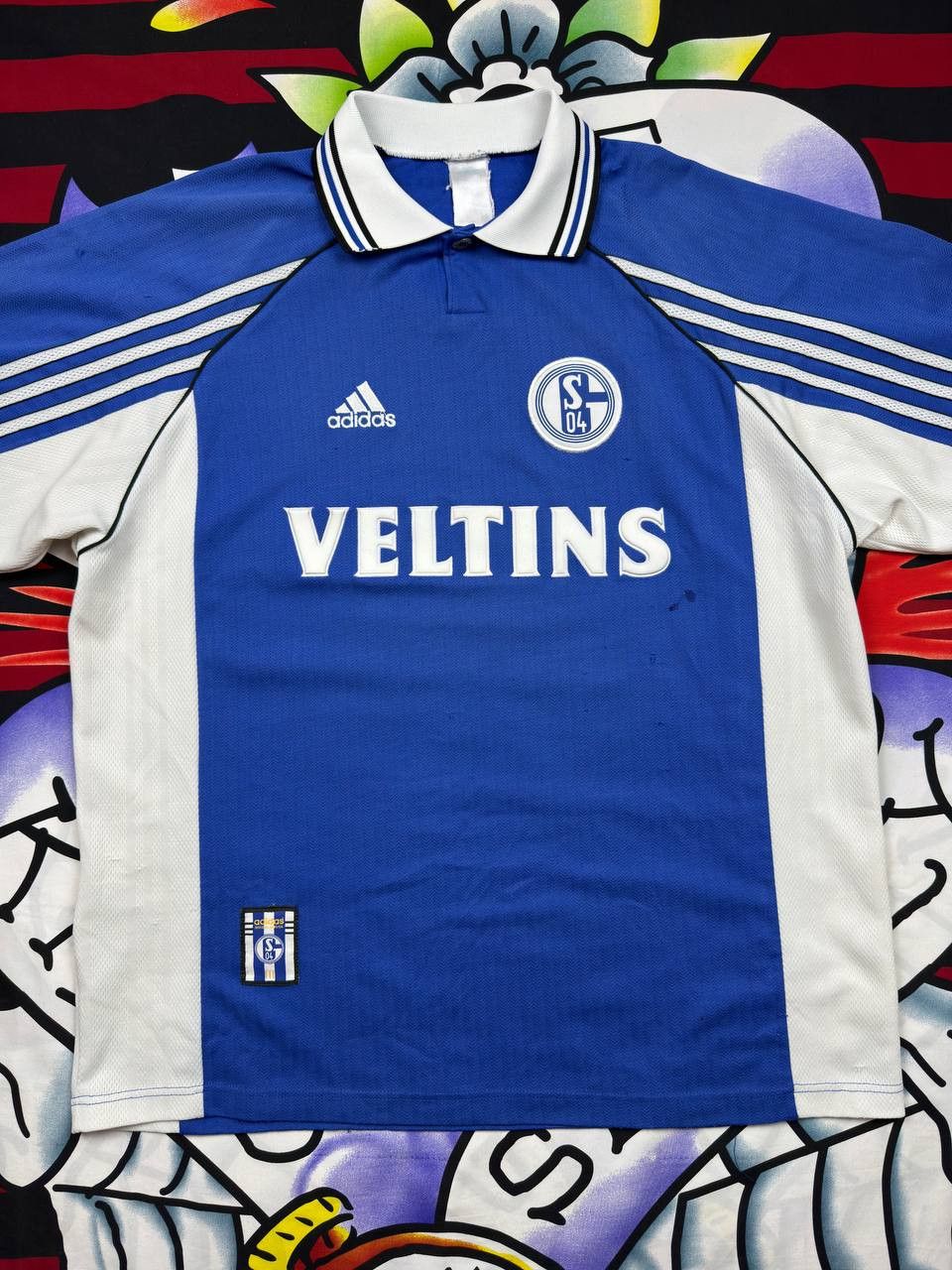 Adidas Adidas schalke jersey veltins shirt vintage Soccer/Jersey Size US XL / EU 56 / 4 - 1 Thumbnail