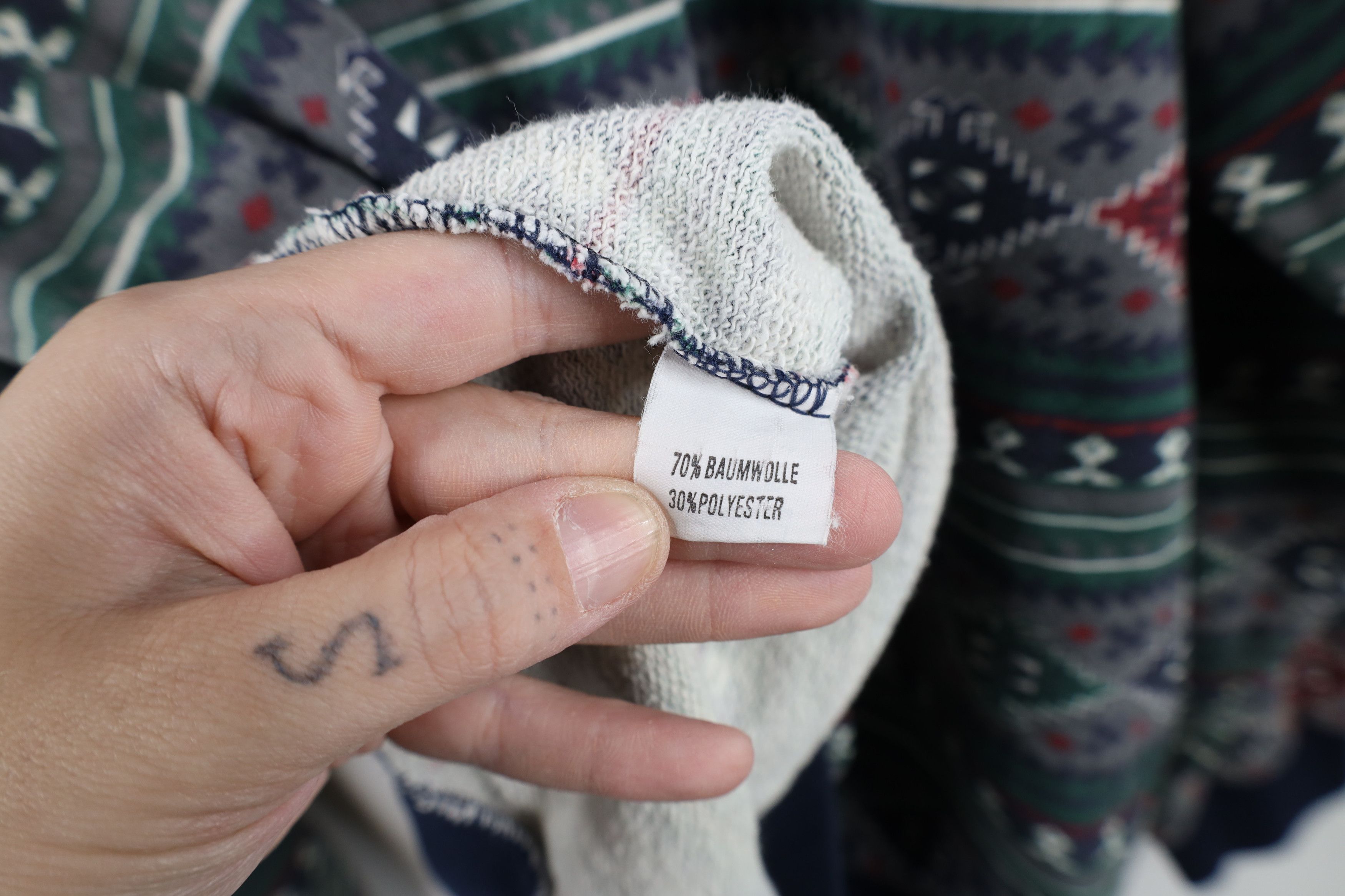Vintage Vintage 90s Streetwear French Terry Crewneck Sweatshirt Size US XL / EU 56 / 4 - 9 Thumbnail