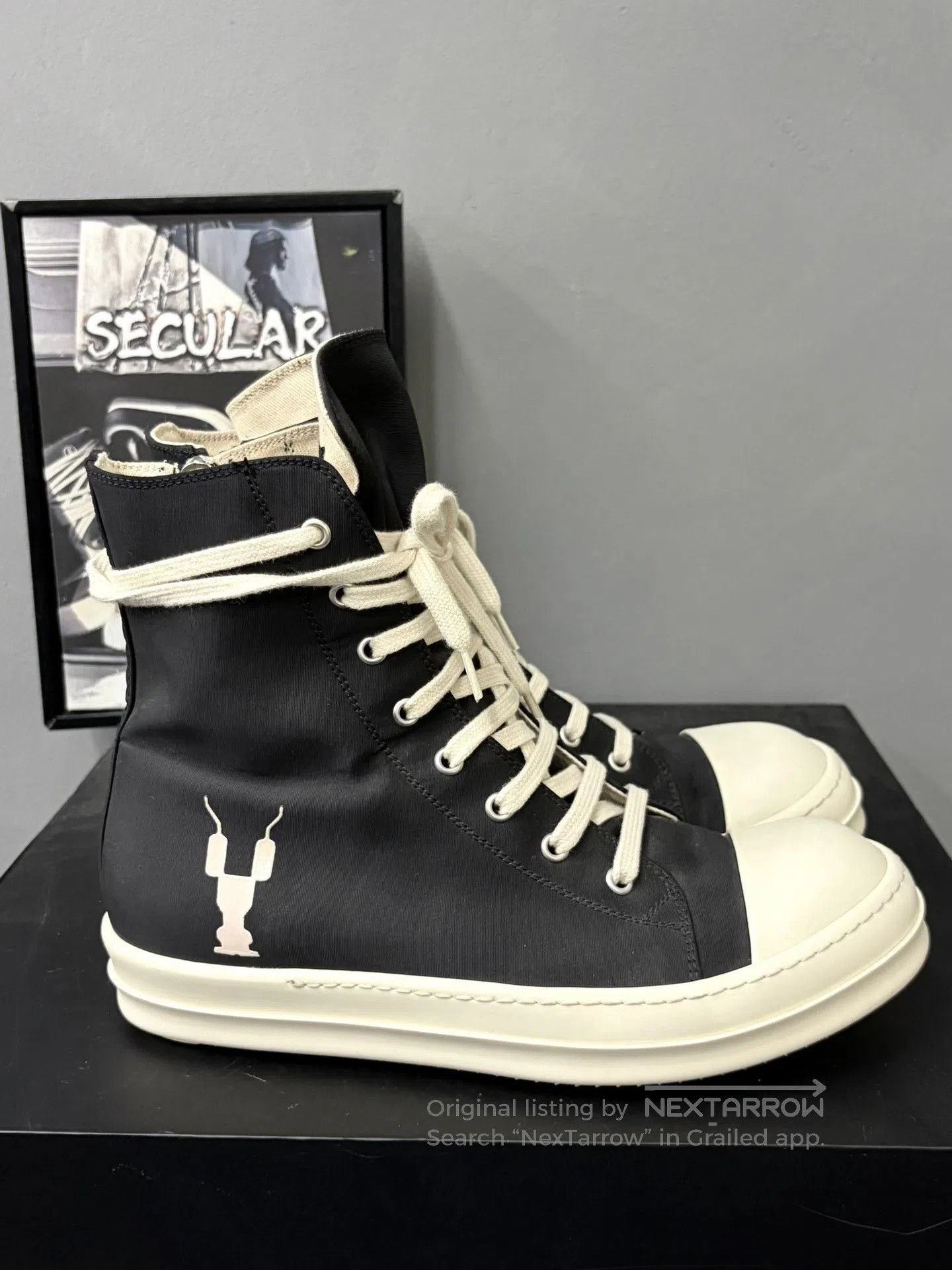 Rick Owens Drkshdw Rick Owens DRKSHDW High. Size US 7 / EU 40 - 4 Thumbnail