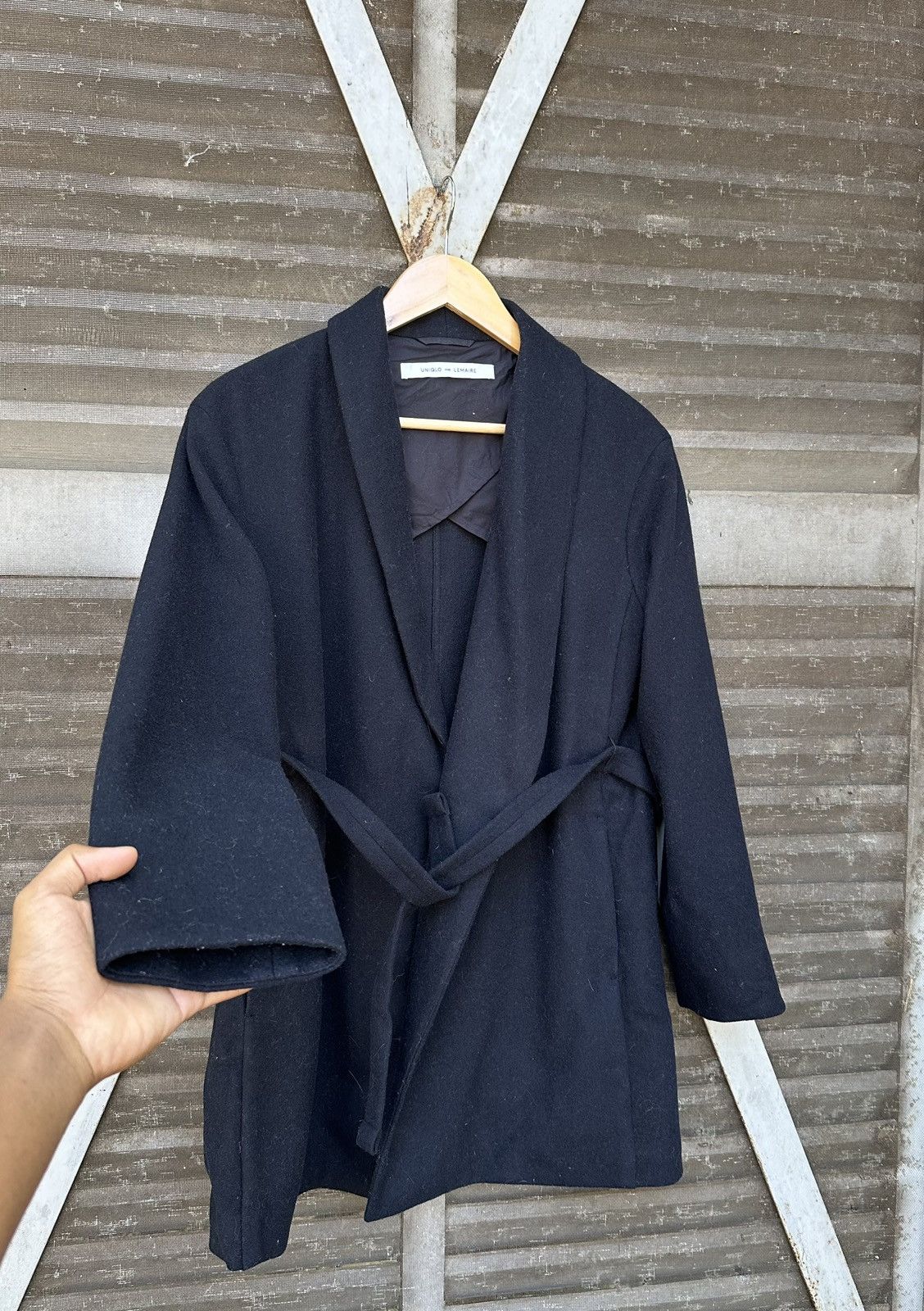 Christophe Lemaire 🔥Christophe Lemaire X Uniqlo Wool Coat Size US M / EU 48-50 / 2 - 2 Thumbnail