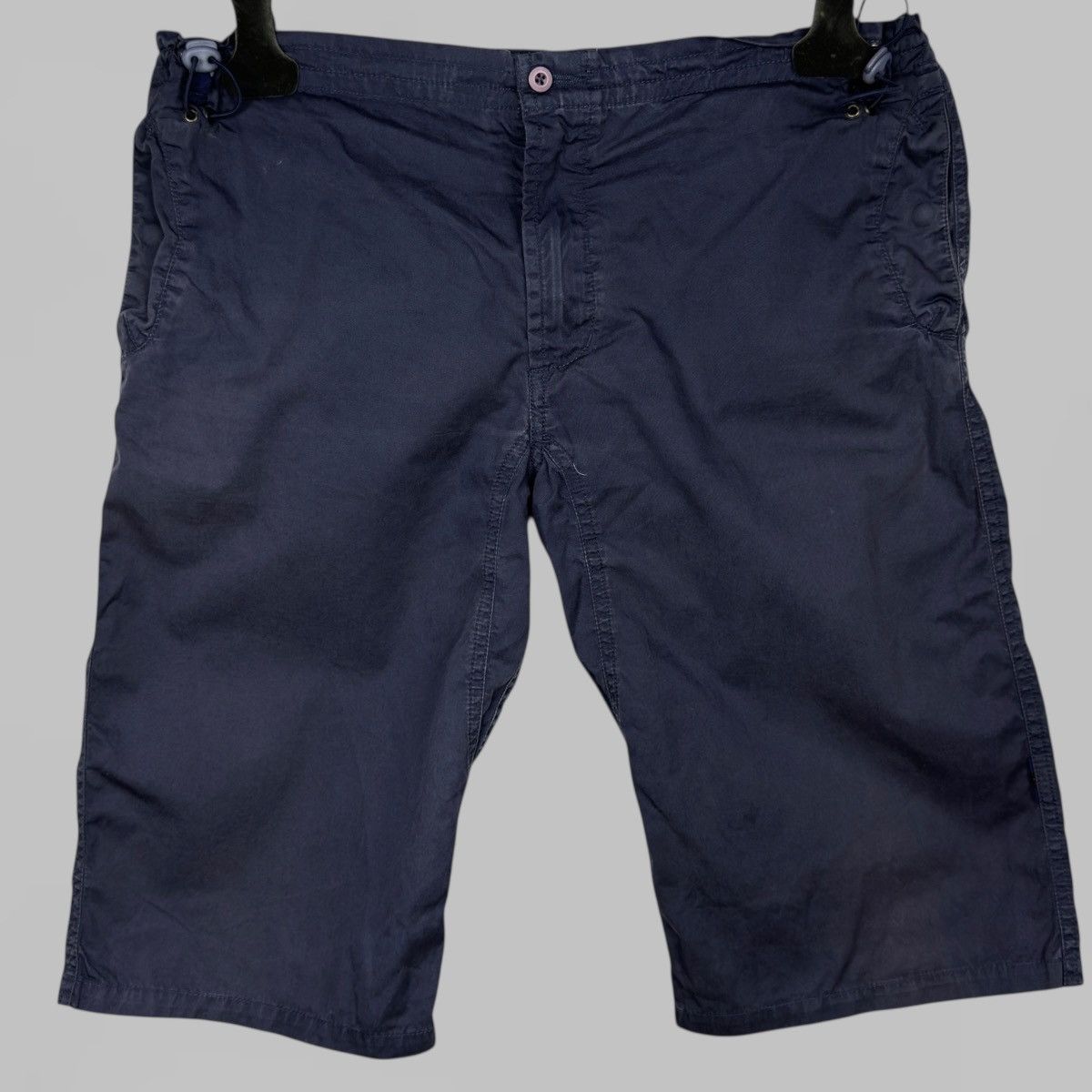Maharishi MAHARISHI EMBROIDERED DRAGON NAVY SHORTS SIZE S Size US 30 / EU 46 - 3 Thumbnail