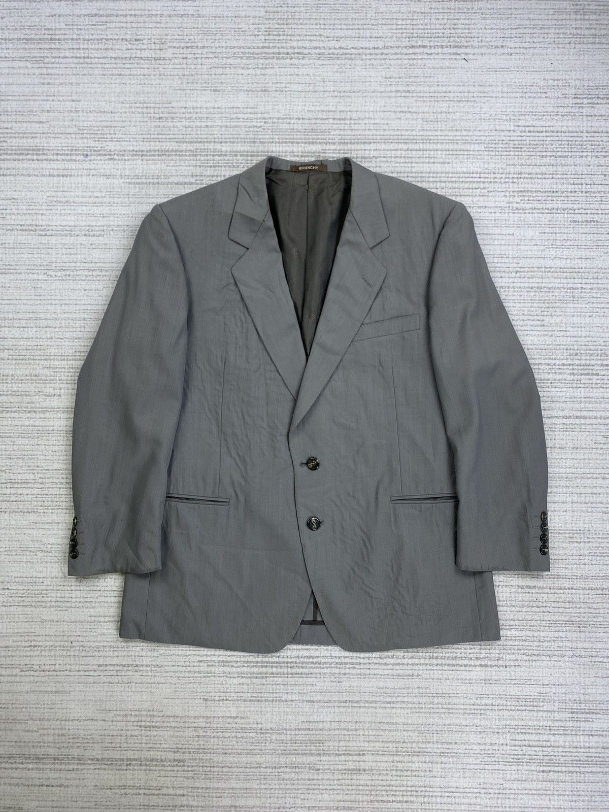 Givenchy × Japanese Brand × Vintage Vintage Givenchy Affordable Double Breasted Blazer Coat Size US M / EU 48-50 / 2 - 1 Thumbnail